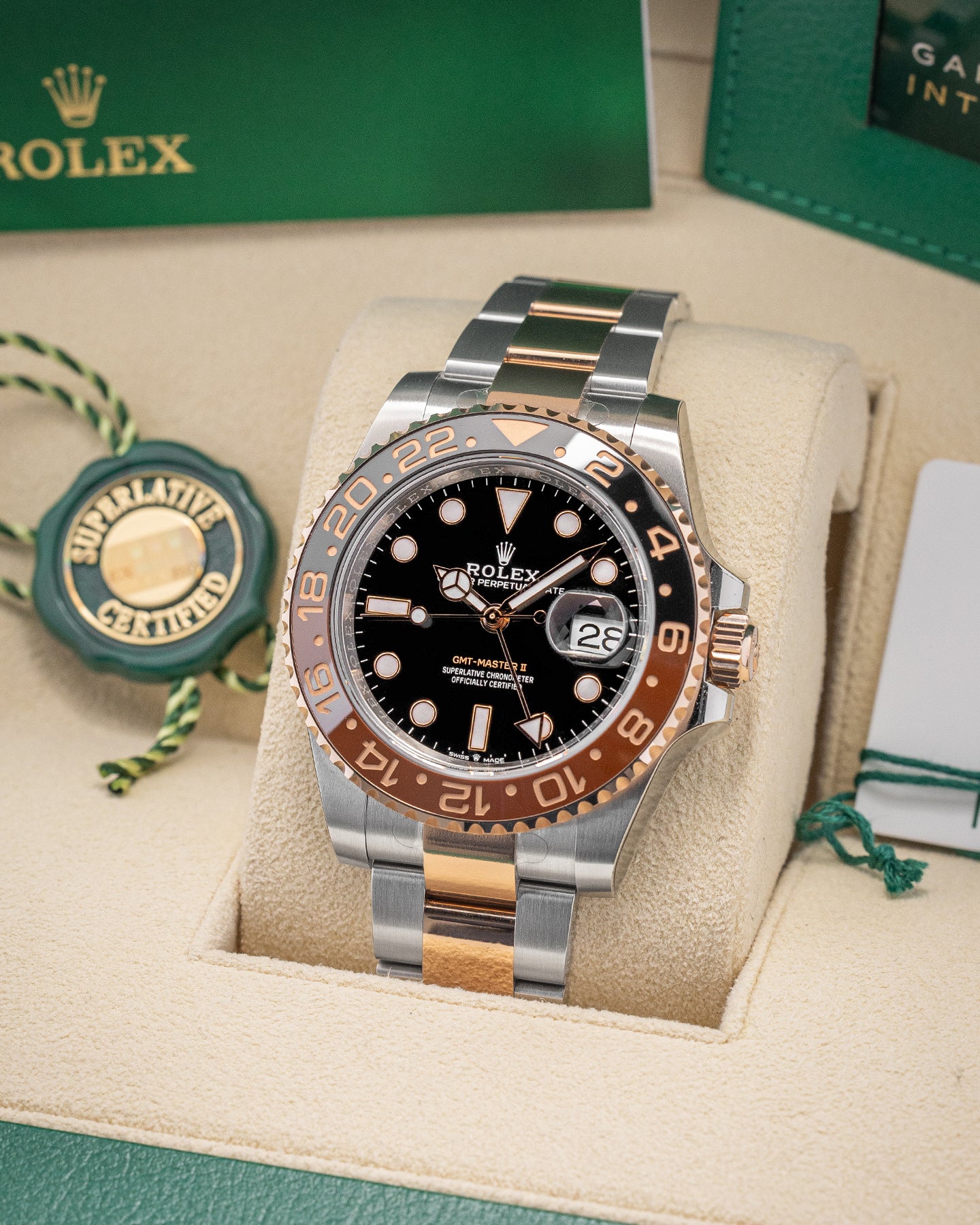 2023 Rolex GMT Master II 126711CHNR Root Beer Watch | Noah's Fine Watches and Jewelry Dallas