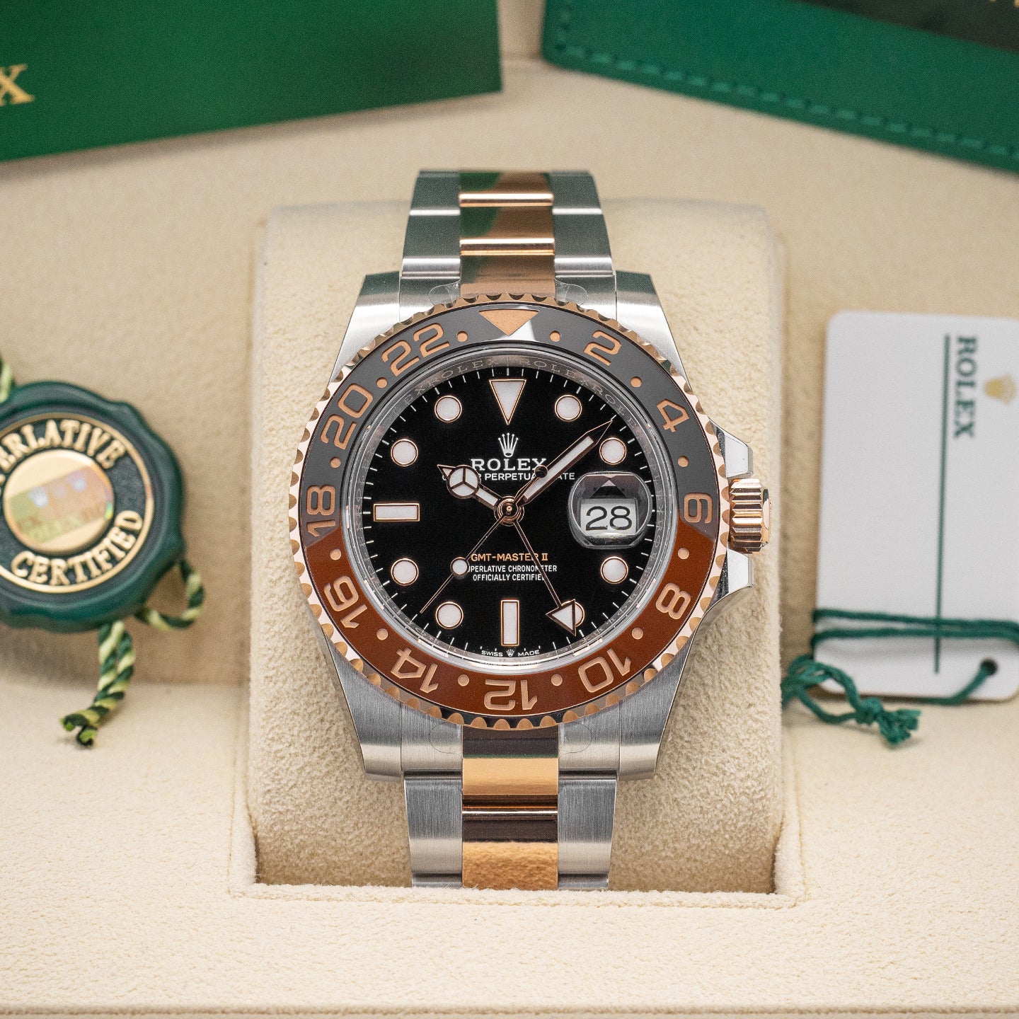 2023 Rolex GMT Master II 126711CHNR Root Beer Watch | Noah's Fine Watches and Jewelry Dallas