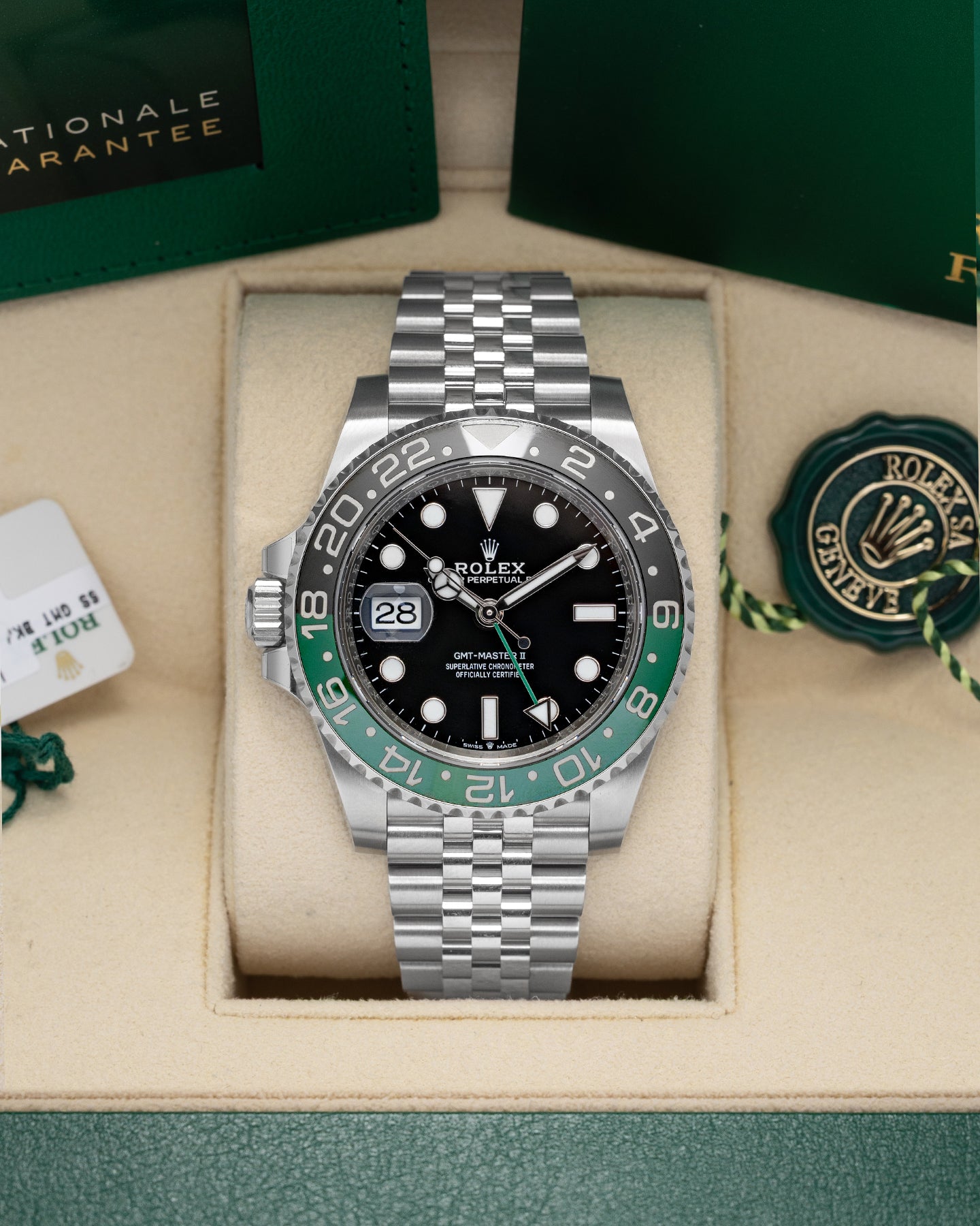 Rolex GMT-Master II 126720VTNR Sprite Watch | Noah's Fine Watches Texas