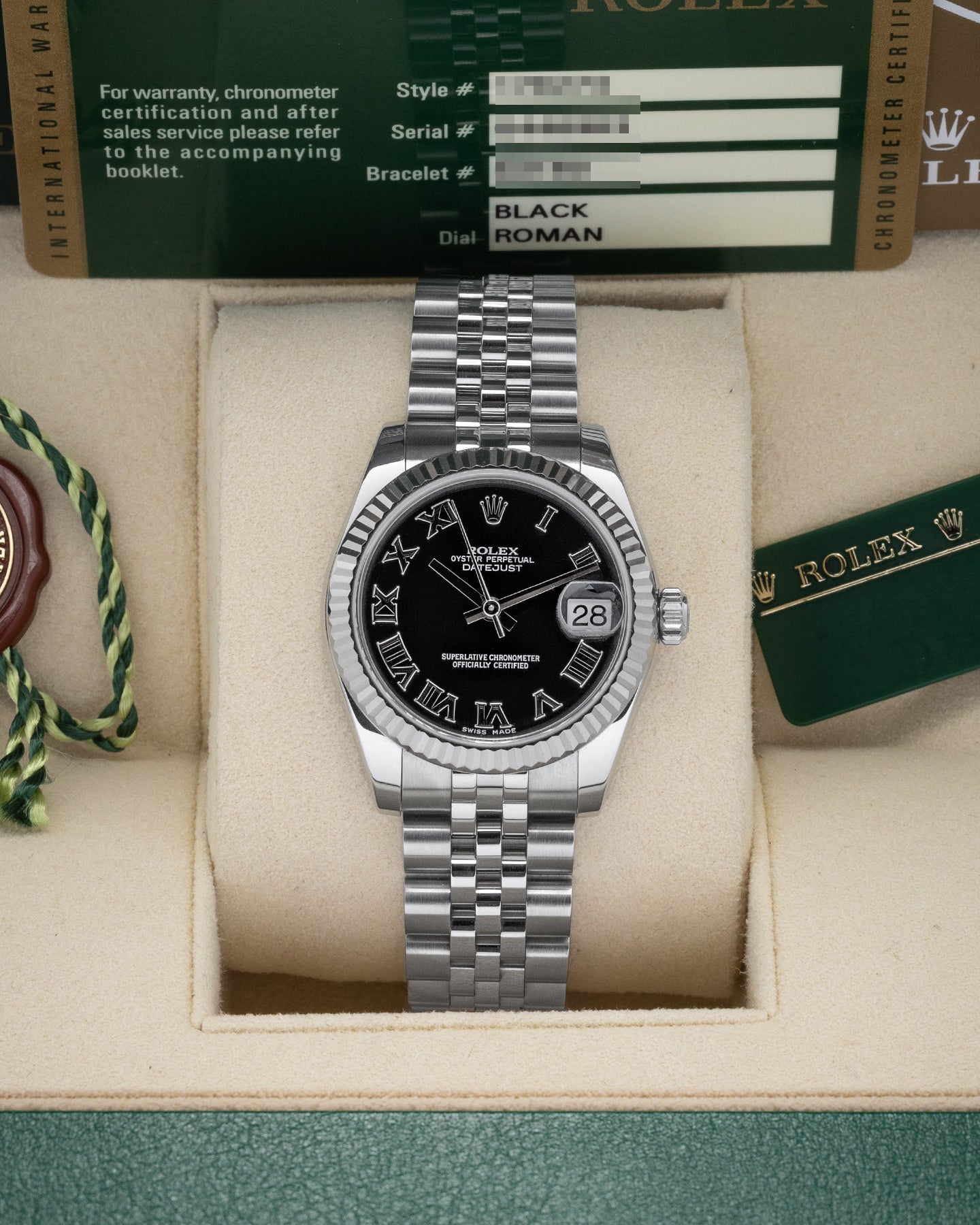 Rolex Ladies Datejust 178274