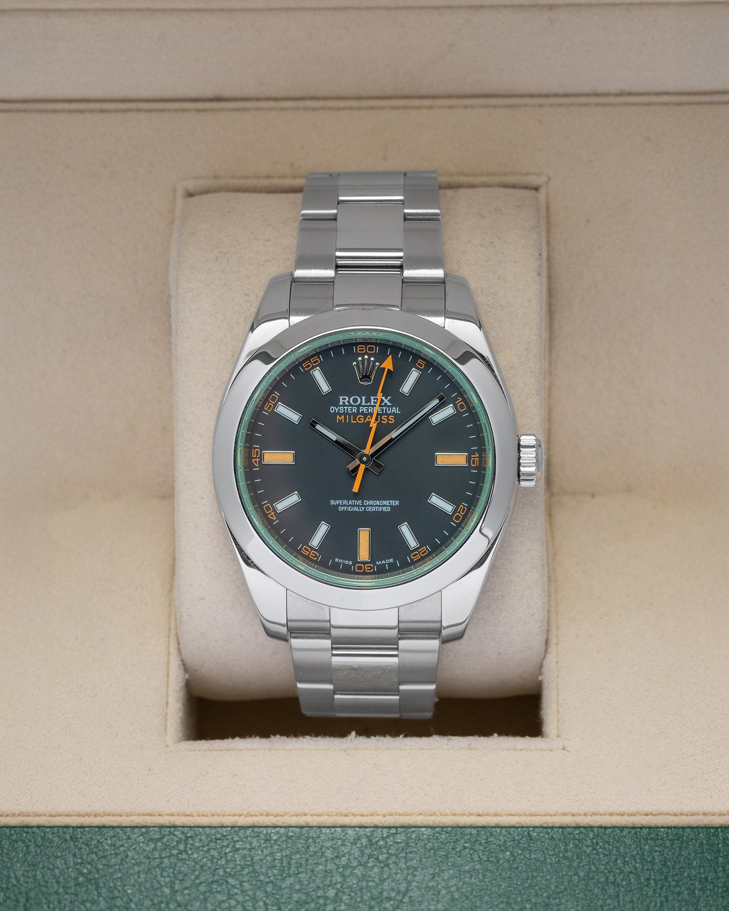 Rolex Milgauss 116400GV | Noah's Fine Watches and Jewelry Dallas, TX
