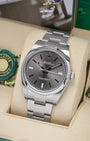 2015 Rolex Oyster Perpetual 114300 Dark Rhodium Watch | Grand Caliber Dallas