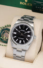 Steel Black 2021 Rolex Oyster Perpetual 124300 Watch | Noah's Fine Watches and Jewelry