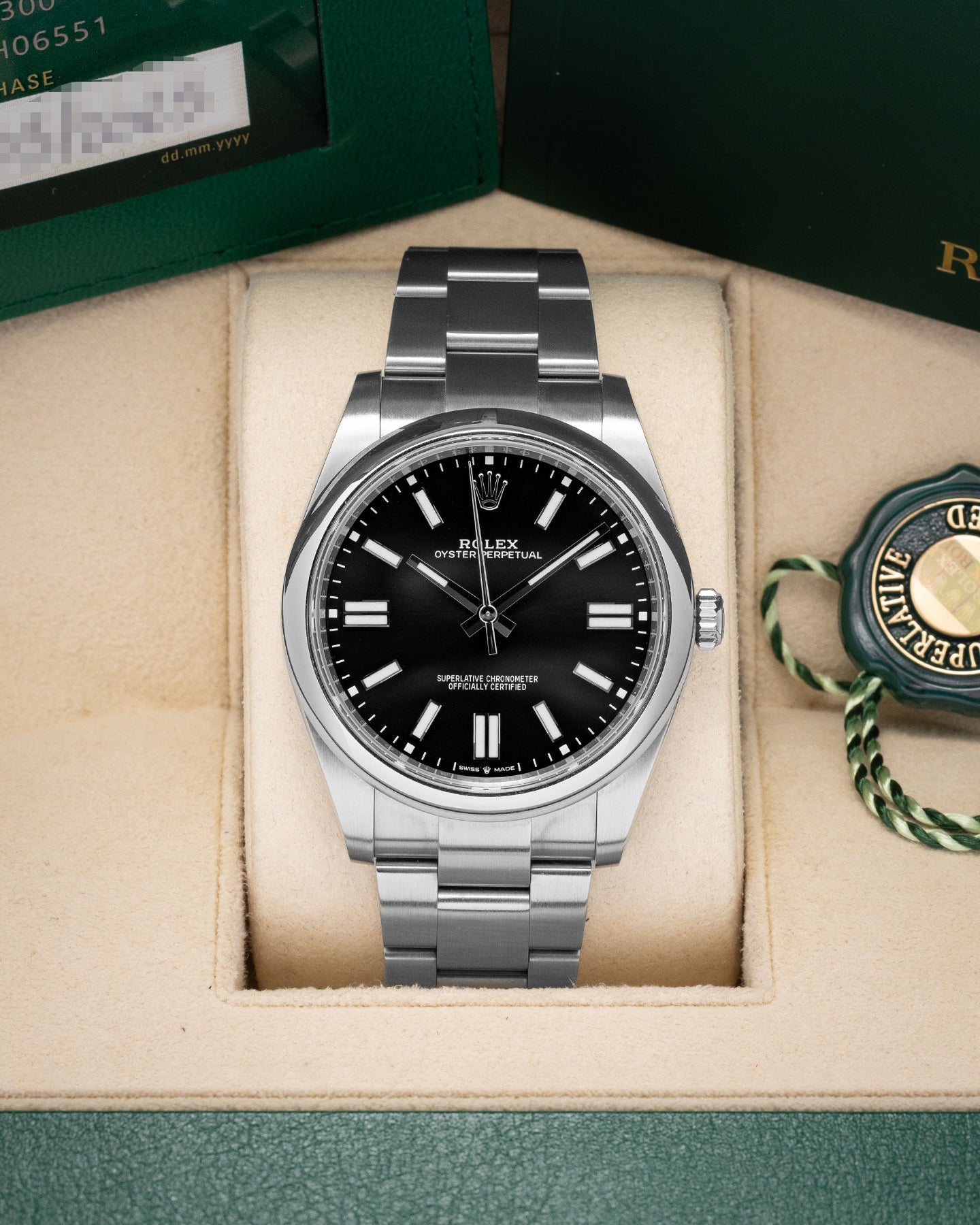 Rolex Oyster Perpetual 41 124300 | Noah's Fine Watches Frisco, TX