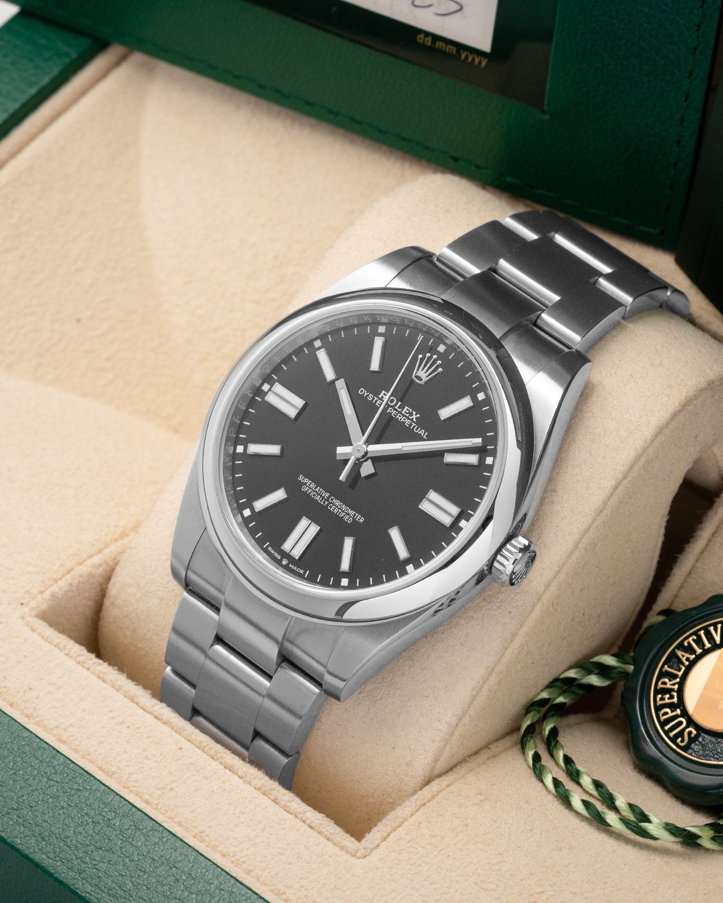 Rolex Oyster Perpetual 41 124300 | Noah's Fine Watches Frisco, TX