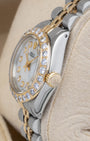 Rolex Oyster Perpetual 69173 Mother of Pearl Diamond Watch | Noah's Fine Watches and Jewelry