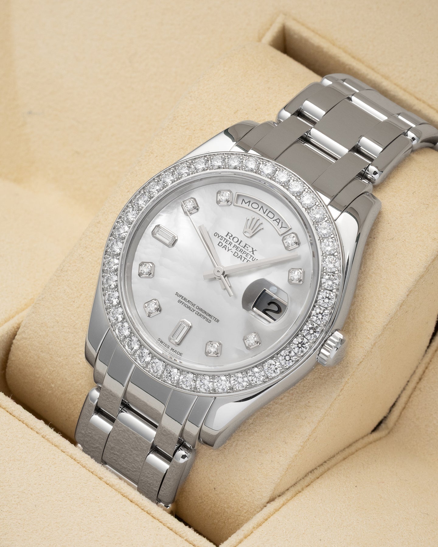 Rolex Pearlmaster Day-Date 18946 | Noah's Fine Watches Frisco, TX