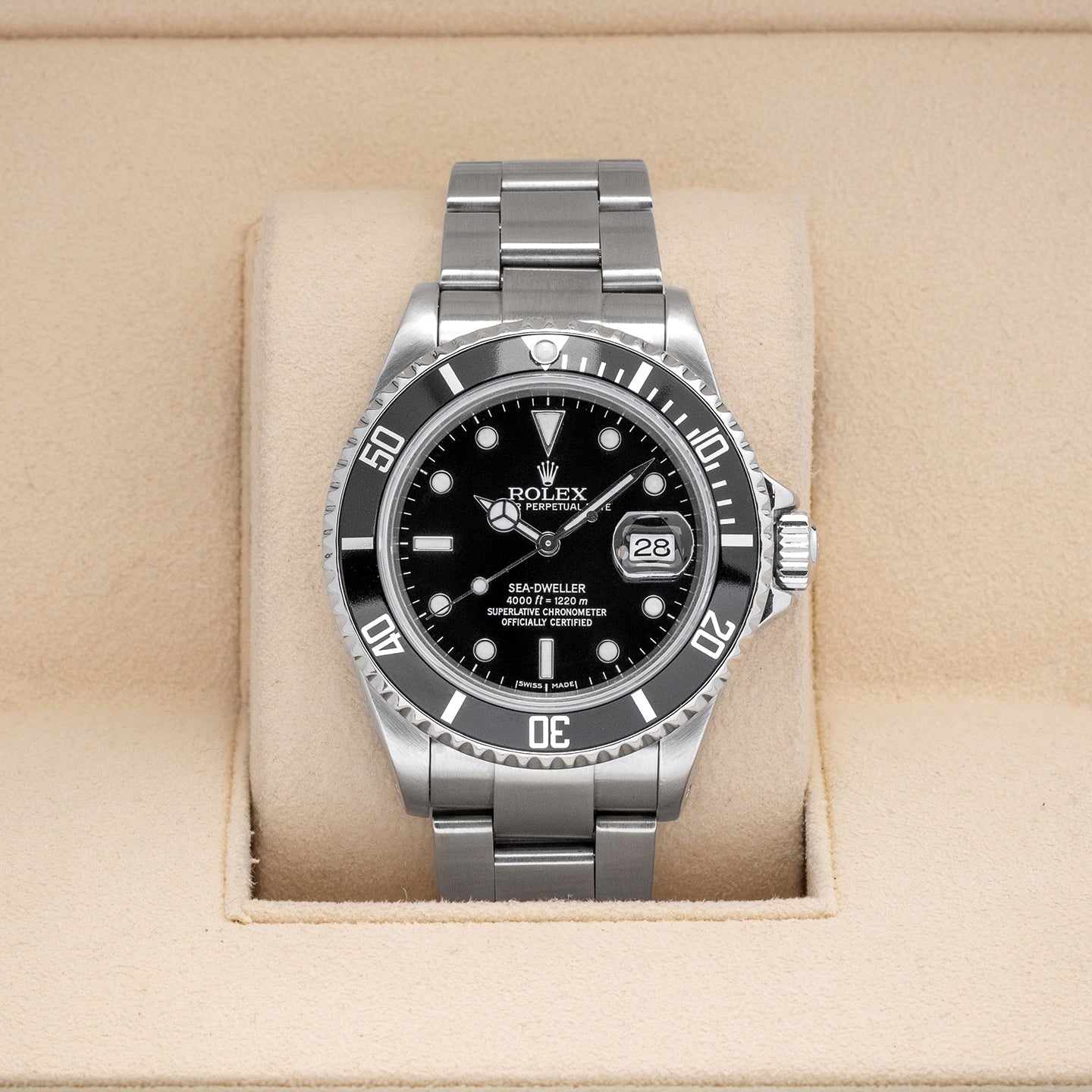 2000 Rolex Sea Dweller Watch 16600 | Noah's Fine Watches and Jewelry Dallas