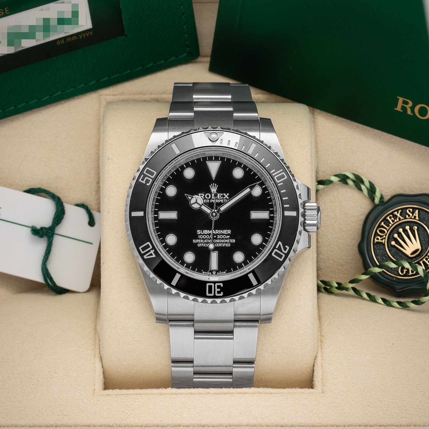 Rolex Submariner 124060 at Noah's Fine Watches & Jewelry in Frisco, Texas