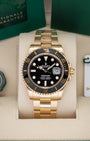 Yellow Gold Rolex Submariner 126618LN Black Watch | Noah's Fine Watches Dallas