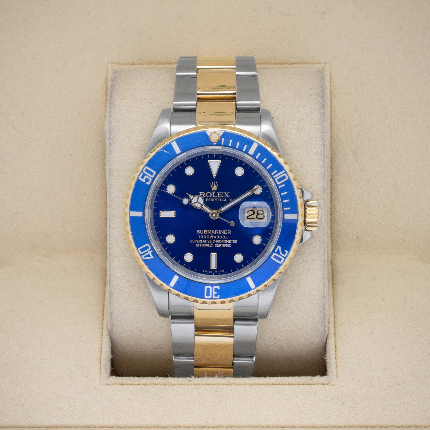Submariner 16613 Rolex Watch | Noah's Fine Watches and Jewelry Dallas