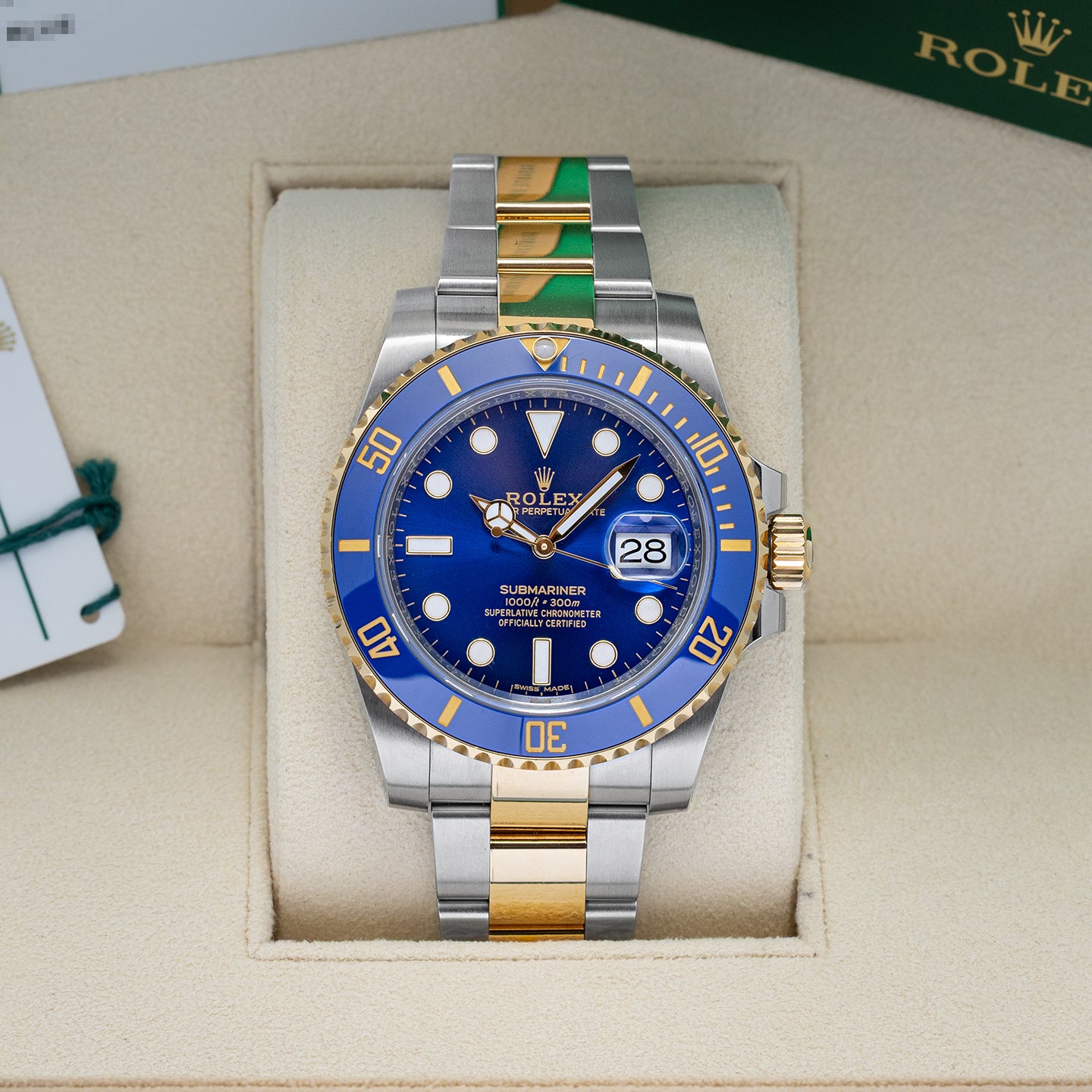 Rolex Submariner Bluesy 11613LB | Noah's Fine Watches