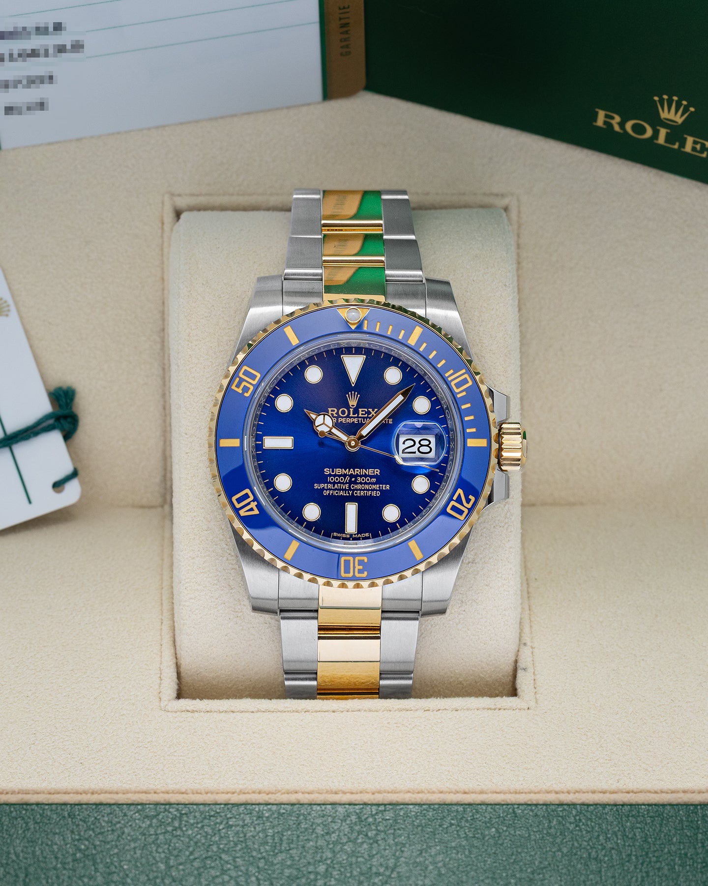 Rolex Submariner Bluesy 11613LB | Noah's Fine Watches