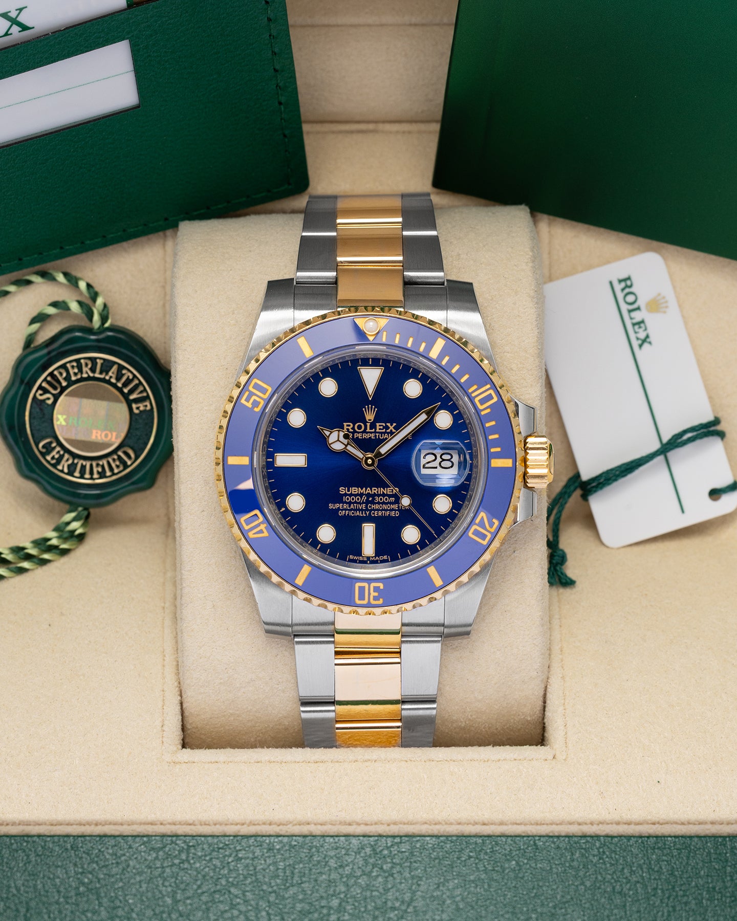 Rolex Submariner "Bluesy" 116613LB | Noah's Fine Watches DFW, Texas