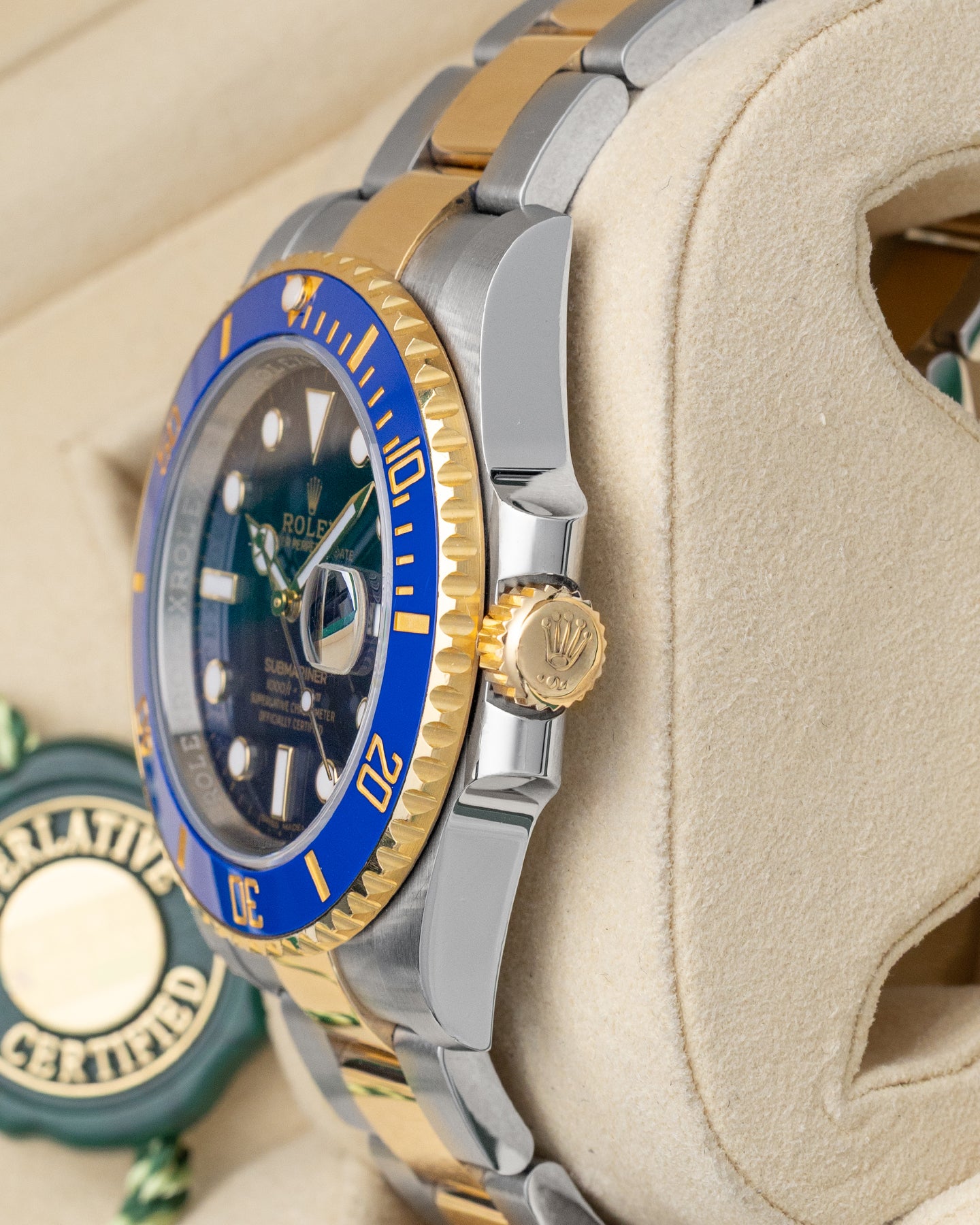 Rolex Submariner "Bluesy" 116613LB | Noah's Fine Watches DFW, Texas
