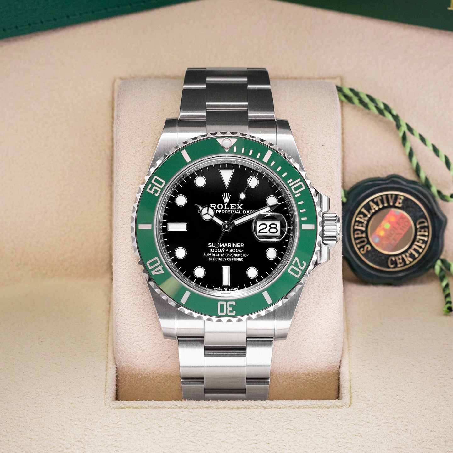 2021 Rolex Submariner Starbucks 126610LV Watch | Noah's Fine Watches and Jewelry Dalals