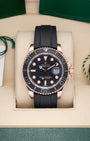Rose Gold Rolex Yacht-Master Watch 116655 | Noah's Fine Watches and Jewelry Dallas