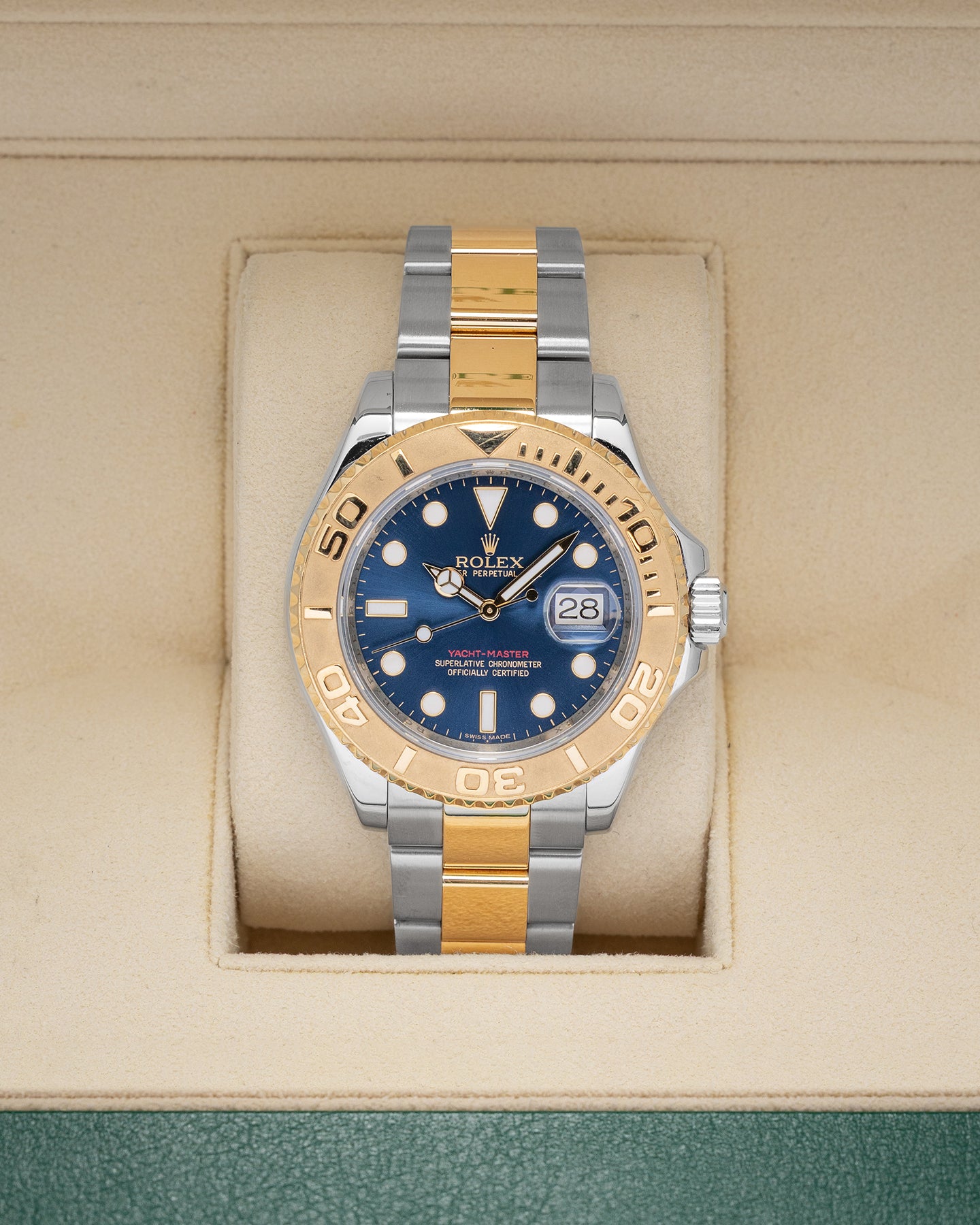 YG SS Rolex Yacht Master 16623 Watch | Noah's Fine Watches Frisco TX