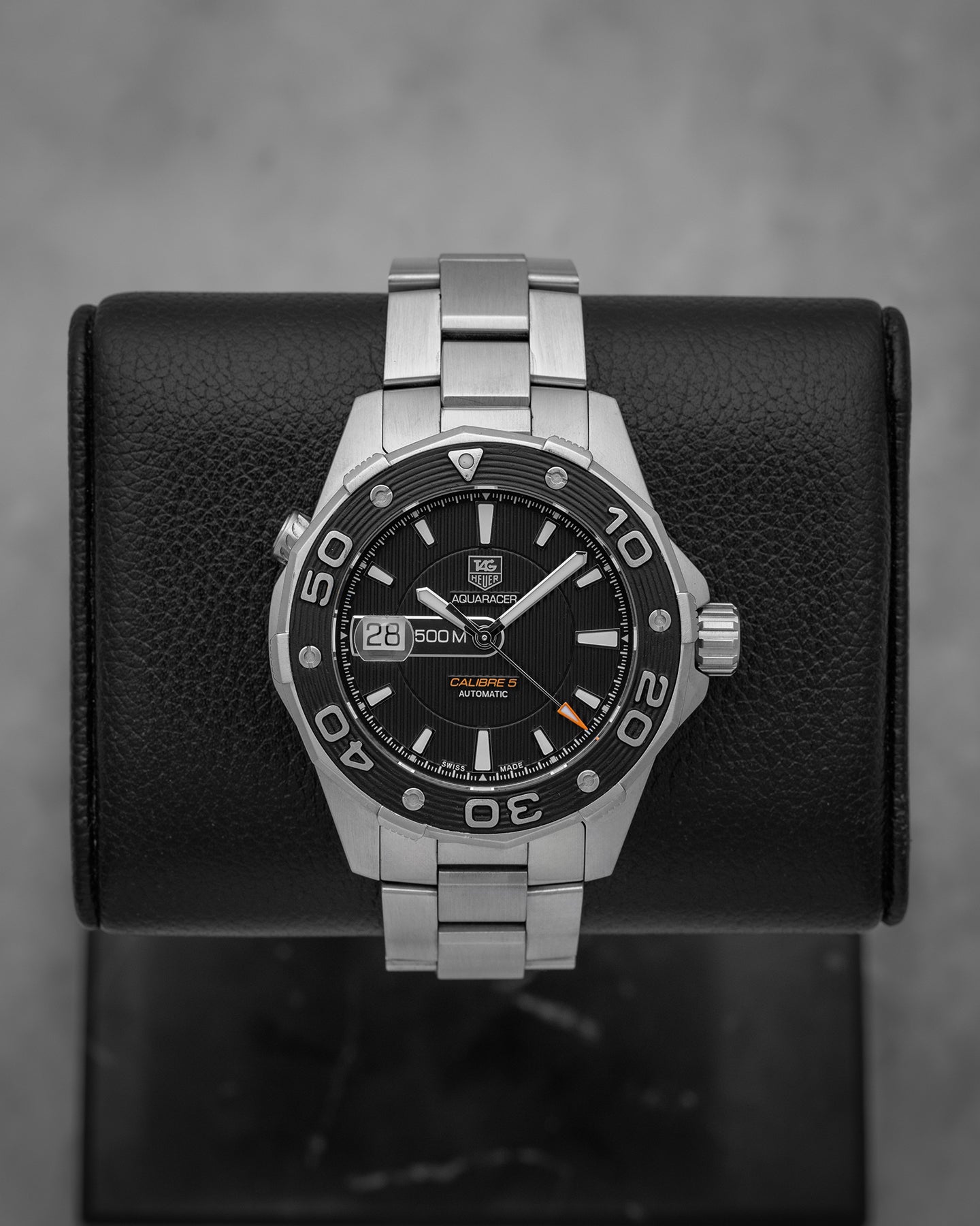 TAG Heuer Aquaracer 500M Calibre 5 WAJ2110.BA0870 | Noah's Fine Watches Dallas, Texas