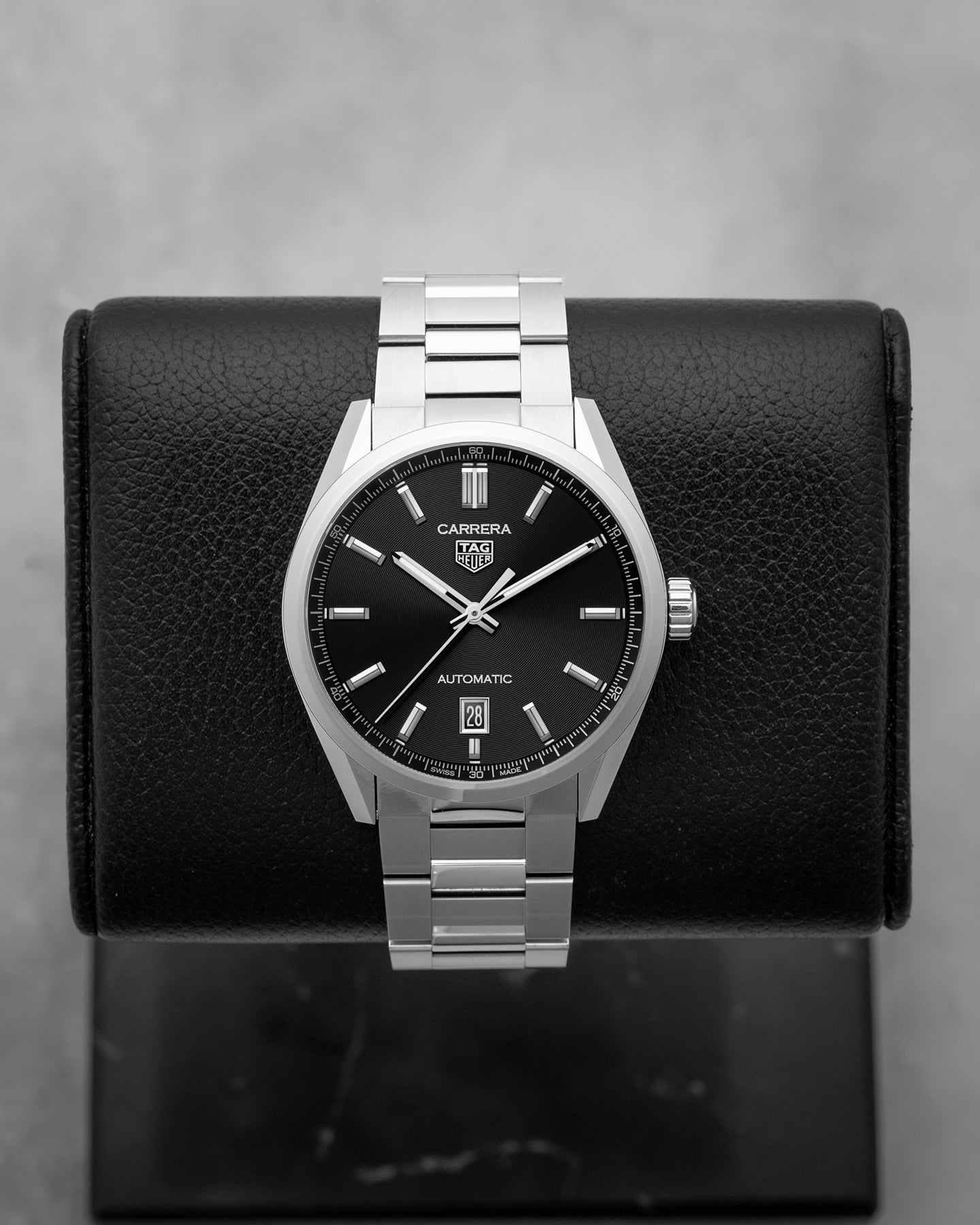 TAG HEUER ボストンバッグ ブラック TAG Heuer Carrera Date 39 WBN2110.BA0639 – Noah's Fine Watches