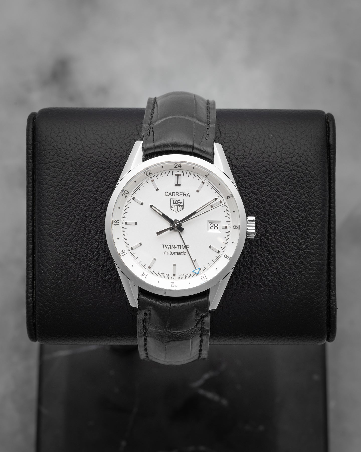 TAG Heuer Carrera Twin Time WV2116.FC6180 | Noah's Fine Watches Dallas, TX