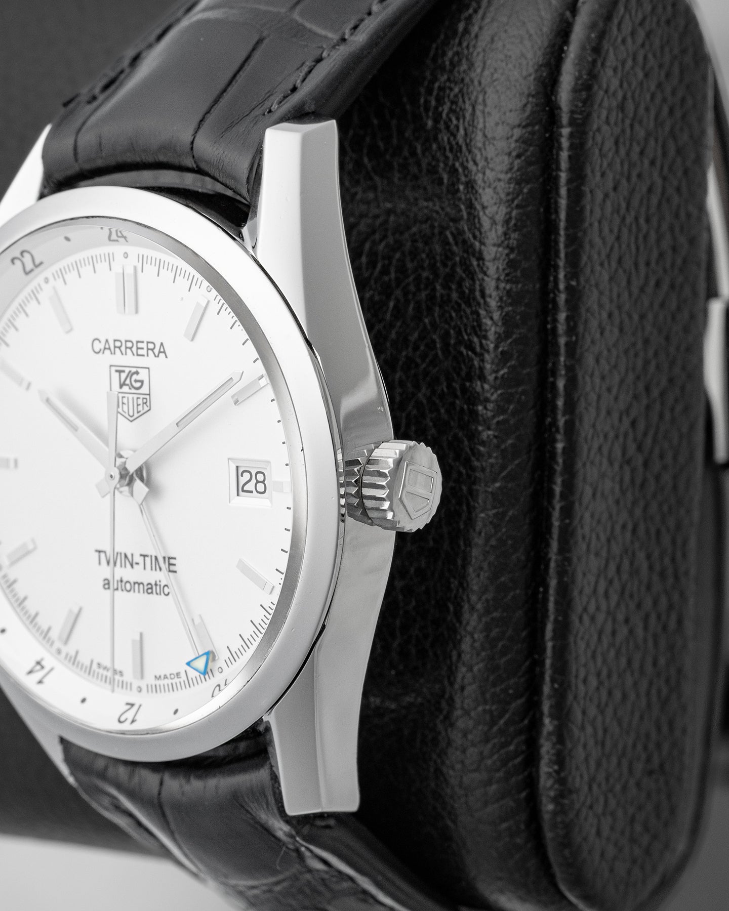 TAG Heuer Carrera Twin Time WV2116.FC6180 | Noah's Fine Watches Dallas, TX