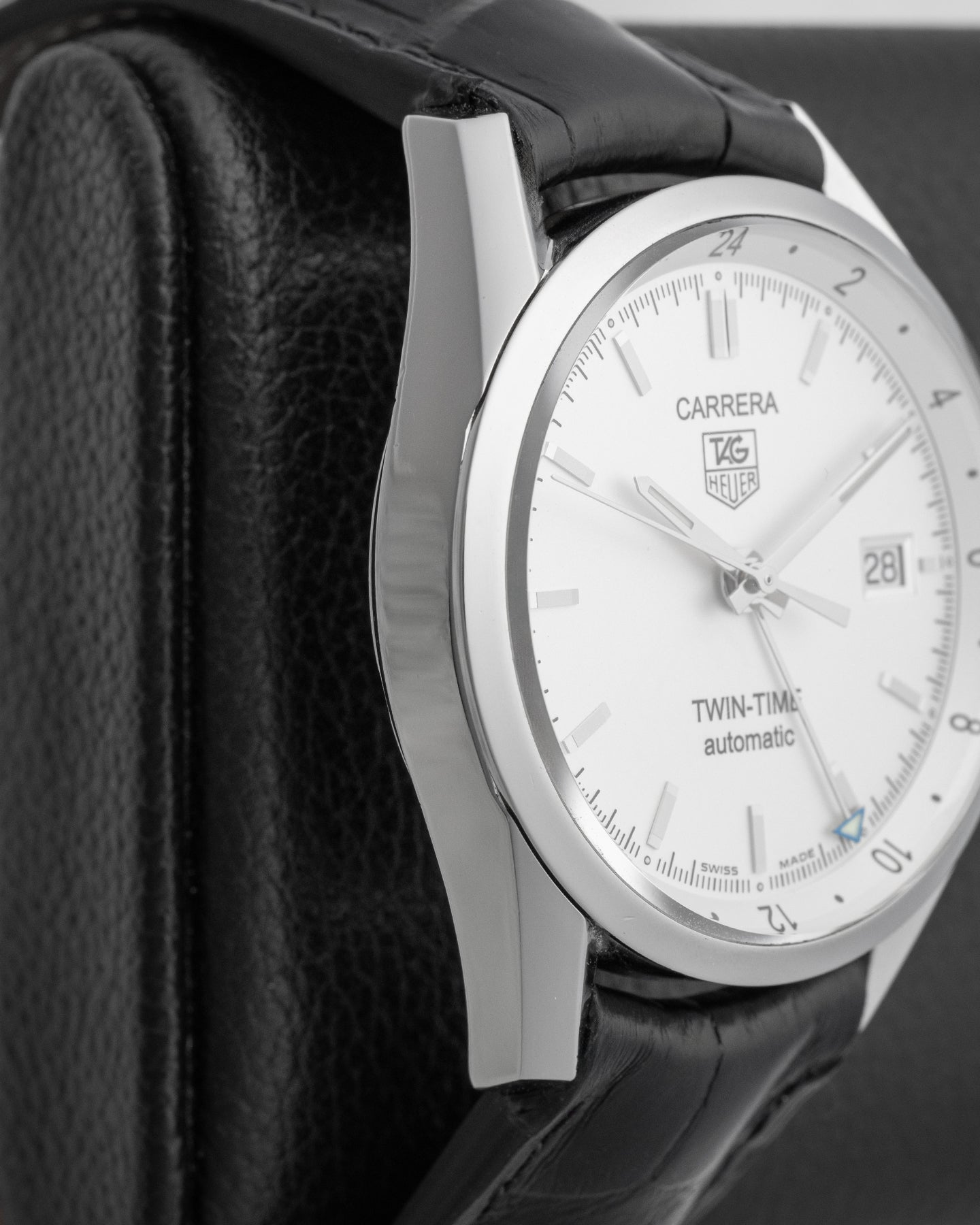 TAG Heuer Carrera Twin Time WV2116.FC6180 | Noah's Fine Watches Dallas, TX