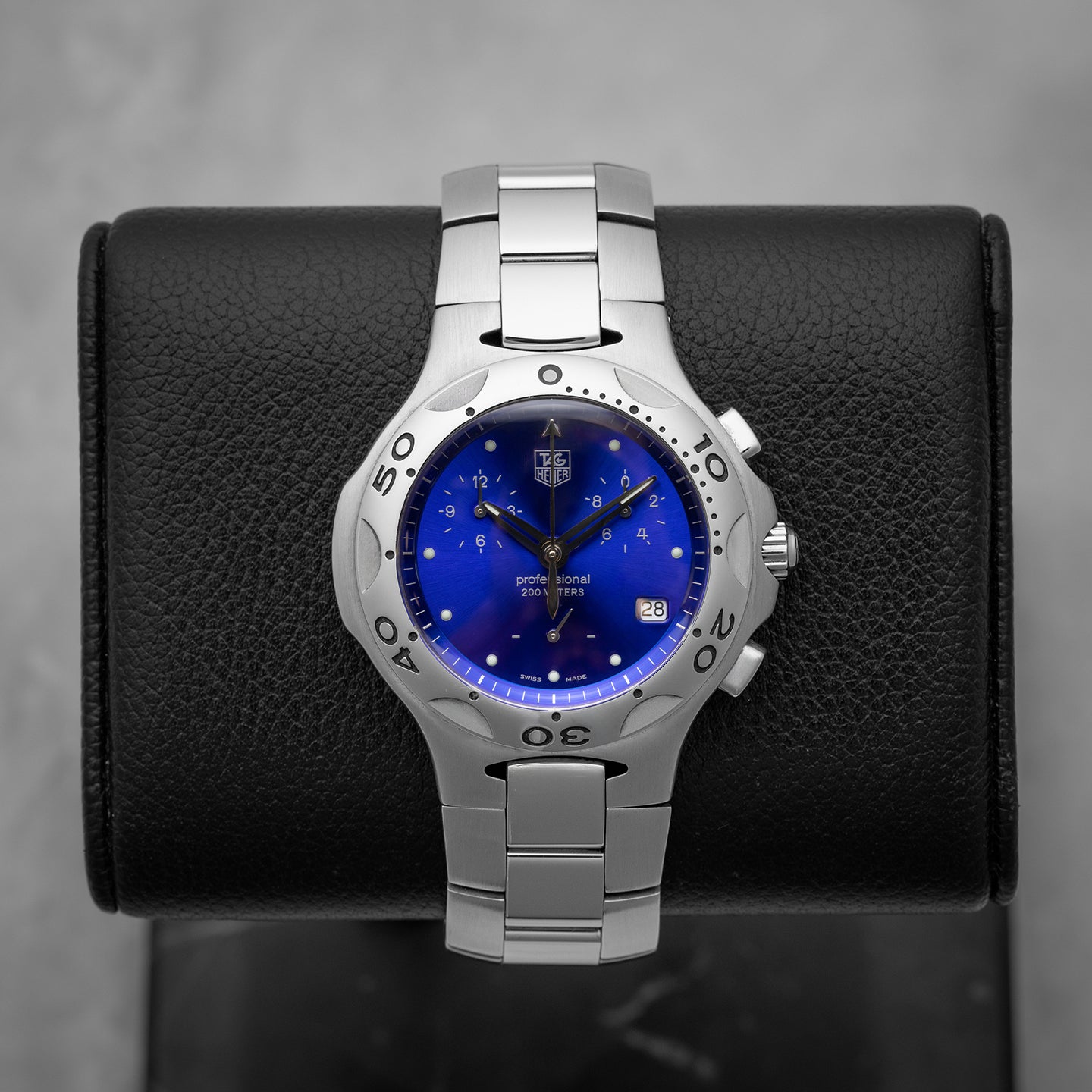 Blue TAG Heuer Kirium 40 CL1114 | Noah's Fine Watches Dallas, Texas