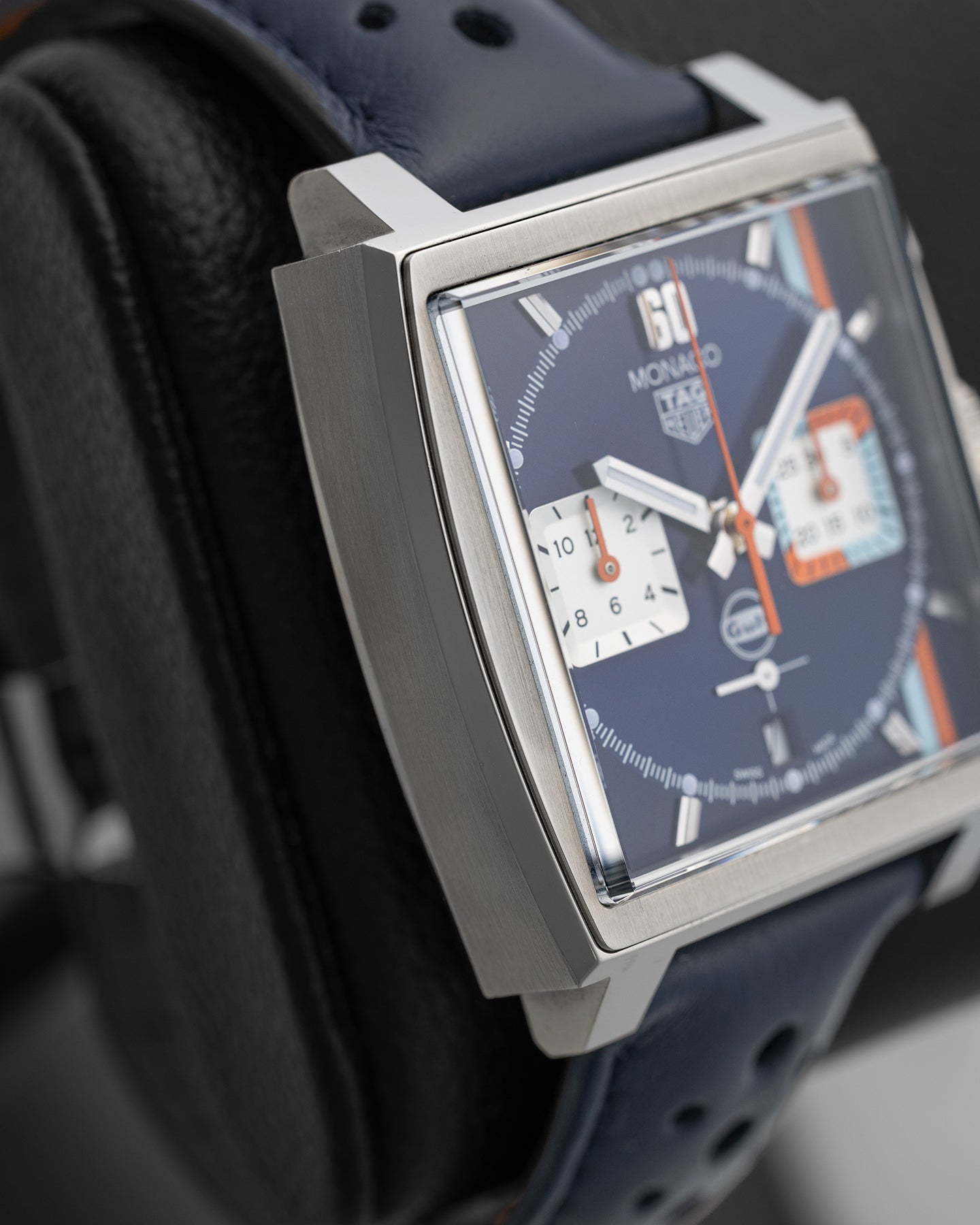 TAG Heuer Monaco Chronograph x Gulf CBL2115.FC6494 | Noah's Fine Watches Frisco, TX