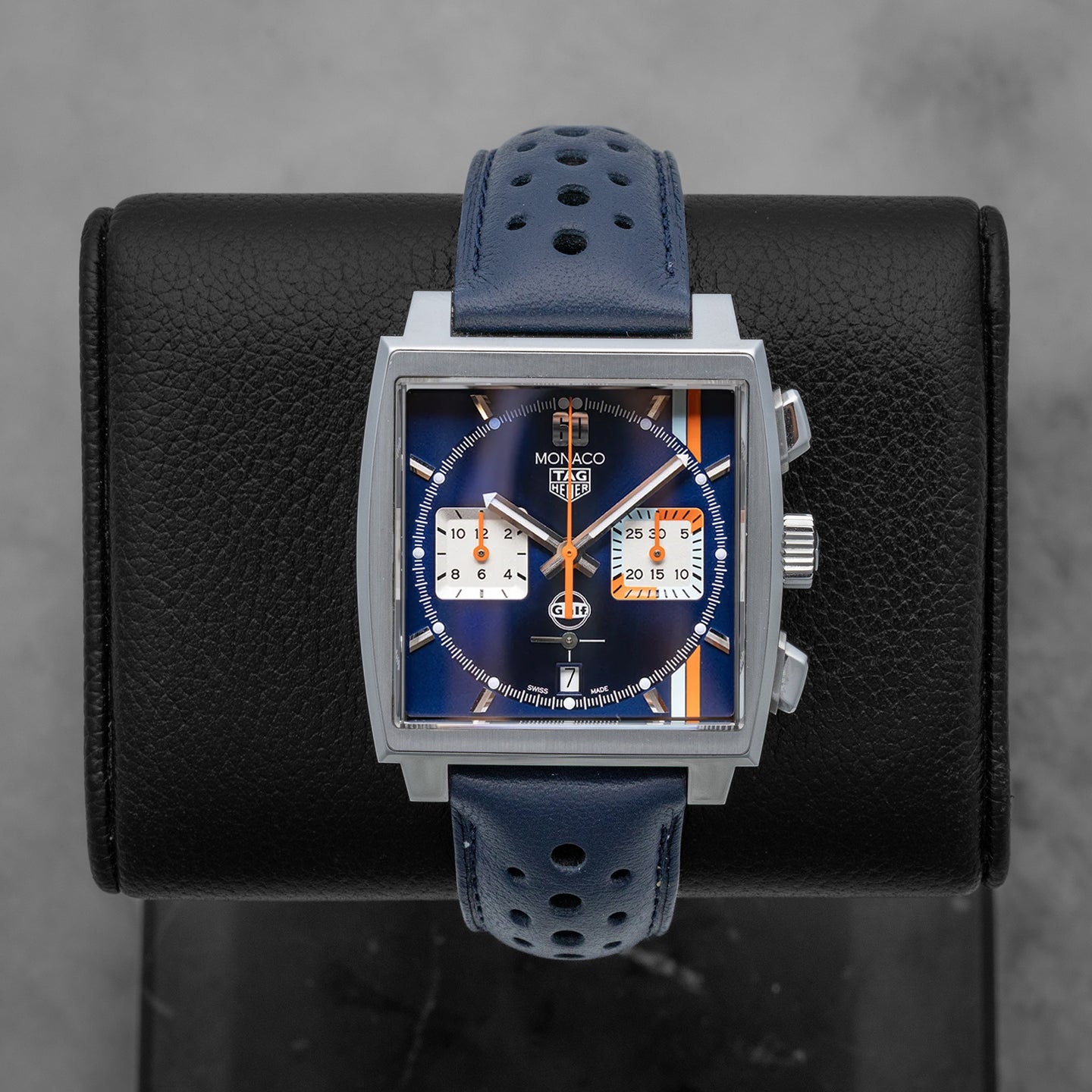 TAG Heuer Monaco Gulf Special Edition CBL2115.FC6494 | Noah's Fine Watches Frisco, TX