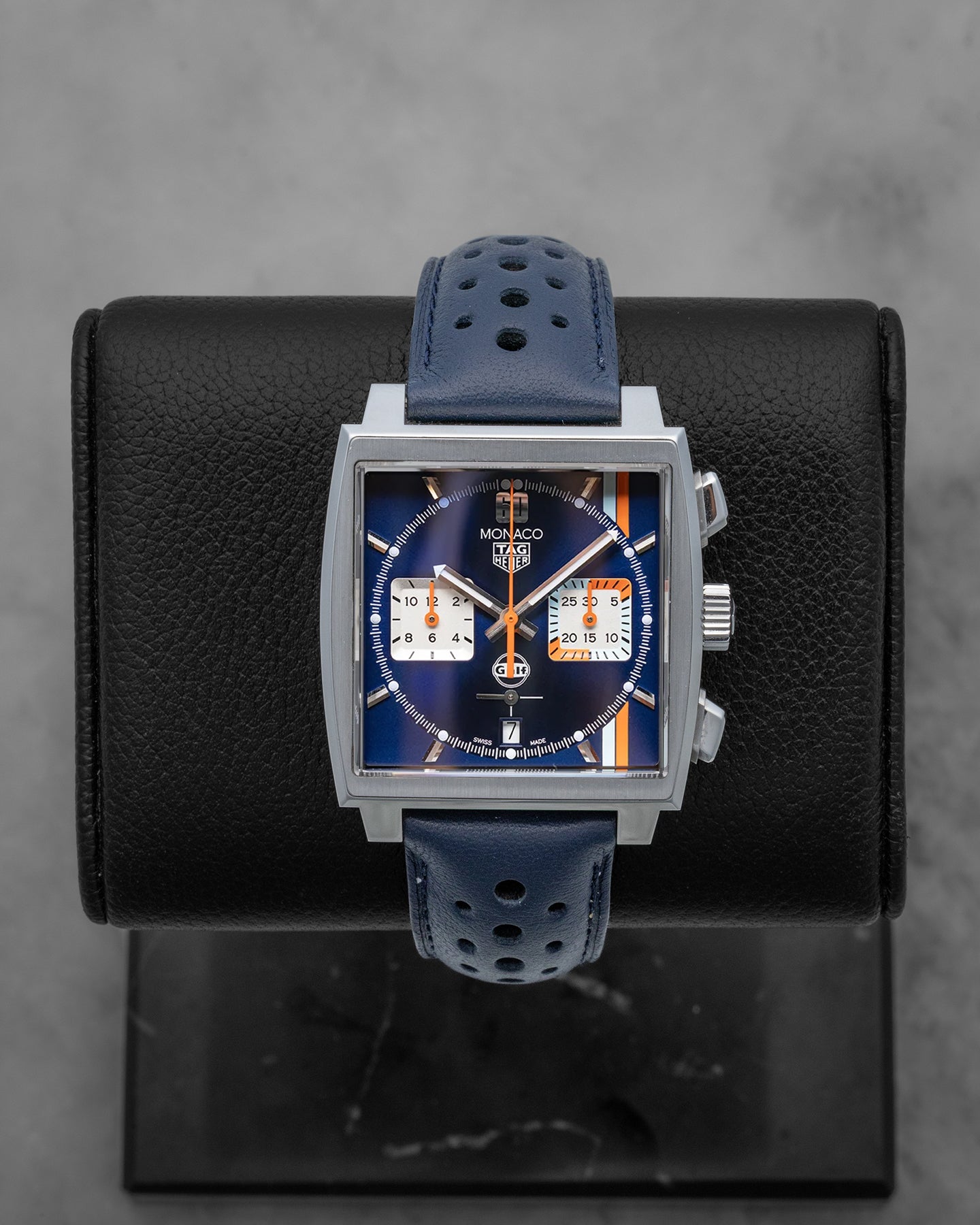 TAG Heuer Monaco Gulf Special Edition CBL2115.FC6494 | Noah's Fine Watches Frisco, TX