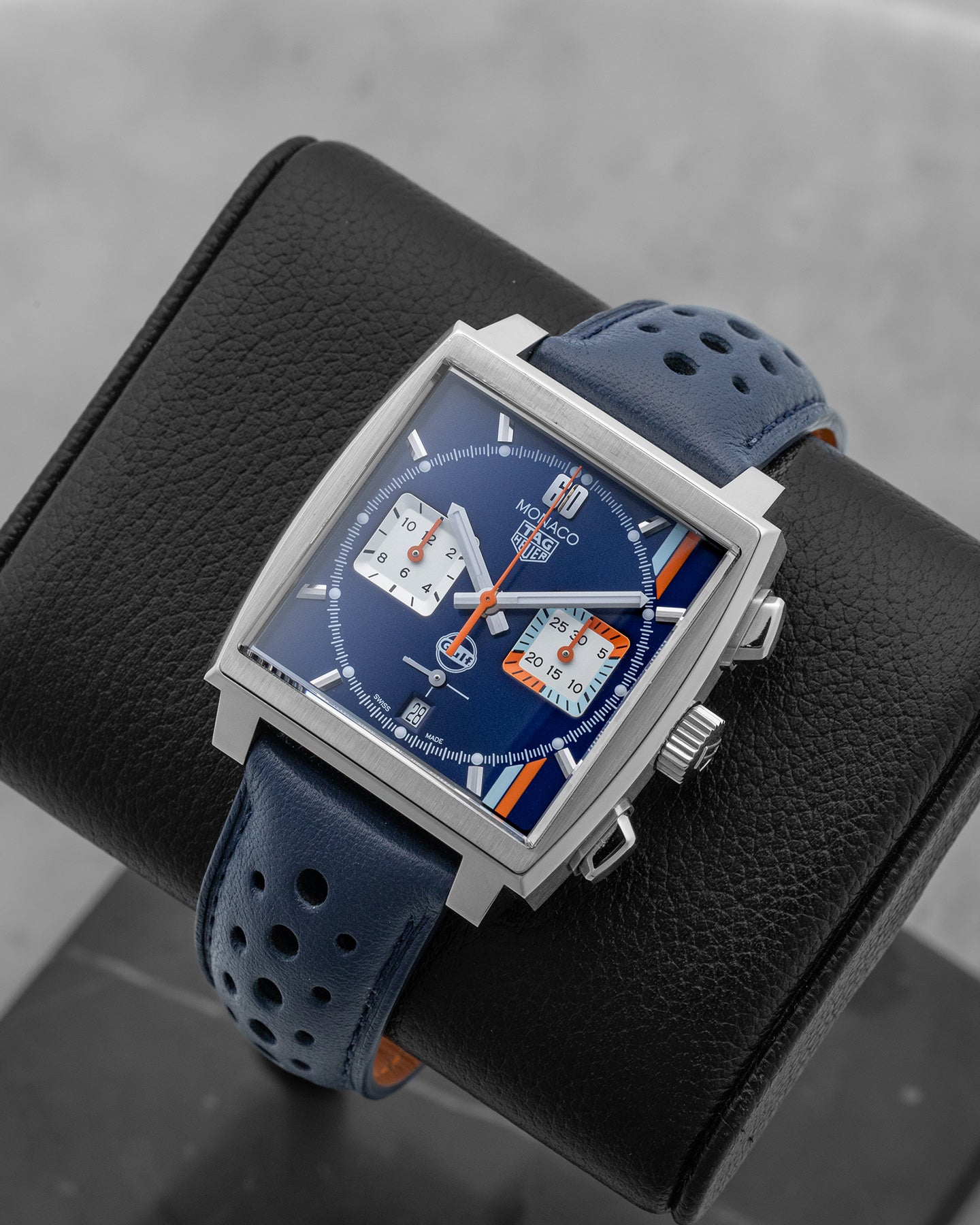 TAG Heuer Monaco Gulf Special Edition CBL2115.FC6494 | Noah's Fine Watches Frisco, TX