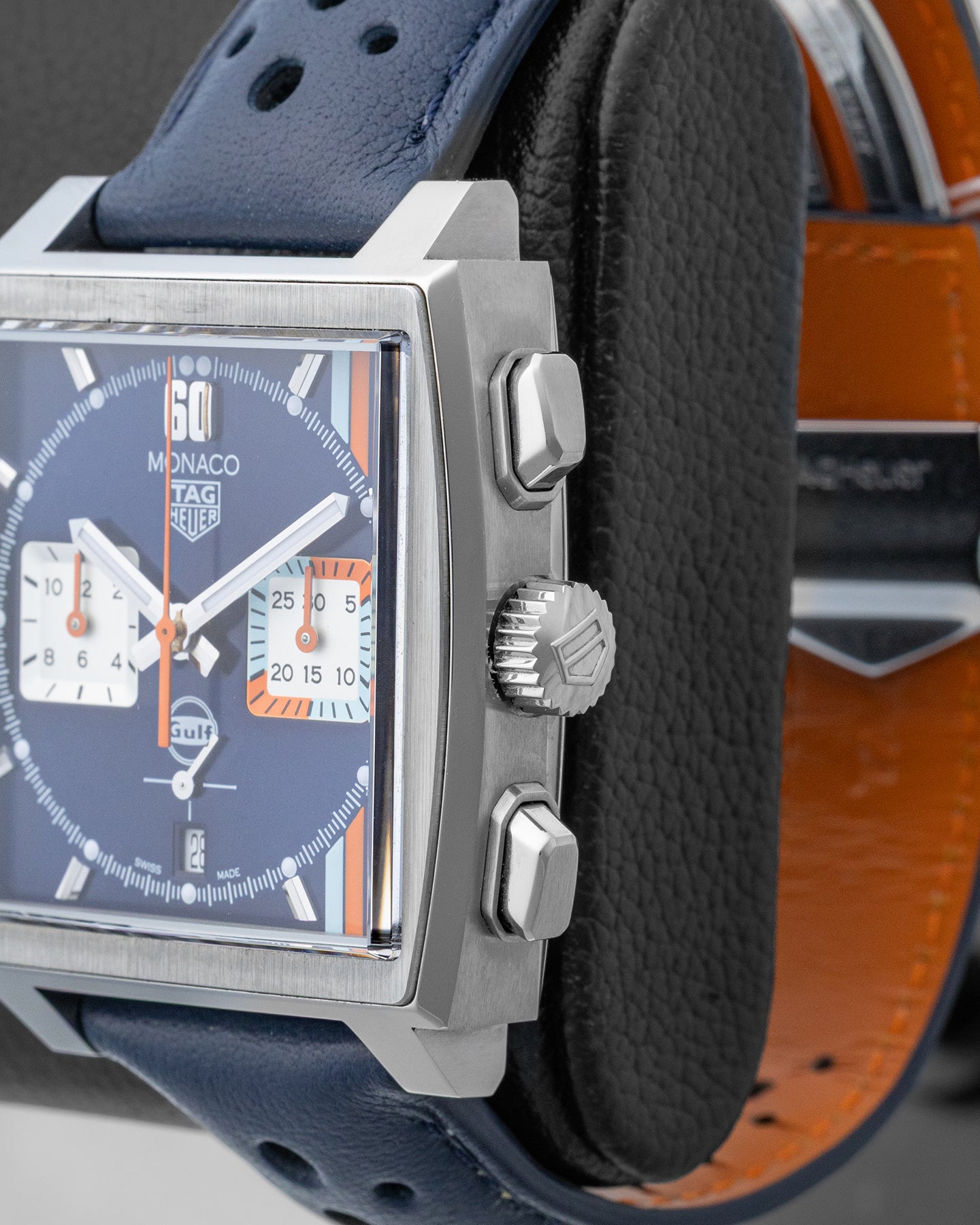 TAG Heuer Monaco Gulf Special Edition CBL2115.FC6494 | Noah's Fine Watches Frisco, TX