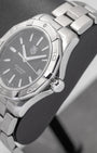 Steel Black Tag Heuer Aquaracer WAP1110 Watch | Noah's Fine Watches and Jewelry Dallas