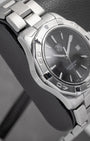 Steel Black Tag Heuer Aquaracer WAP1110 Watch | Noah's Fine Watches and Jewelry Dallas
