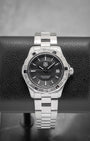 Steel Black Tag Heuer Aquaracer WAP1110 Watch | Noah's Fine Watches and Jewelry Dallas