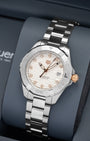 Rose Gold Diamond Tag Heuer Aquaracer WBD2320 Watch | Noah's Fine Watches and Jewelry