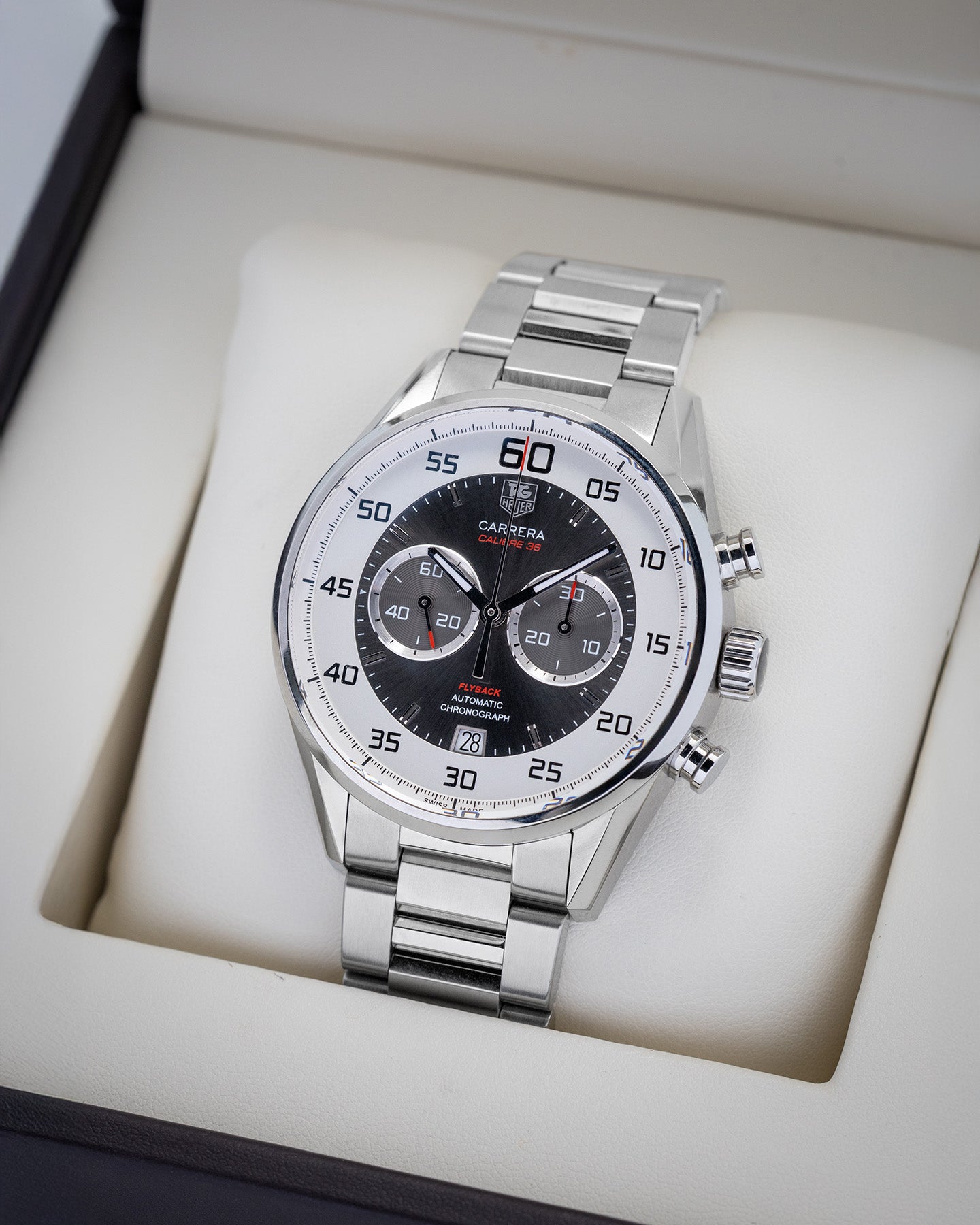 Steel Tag Heuer Carrera CAR2B11 Watch | Noah's Fine Watches and Jewelry Dallas
