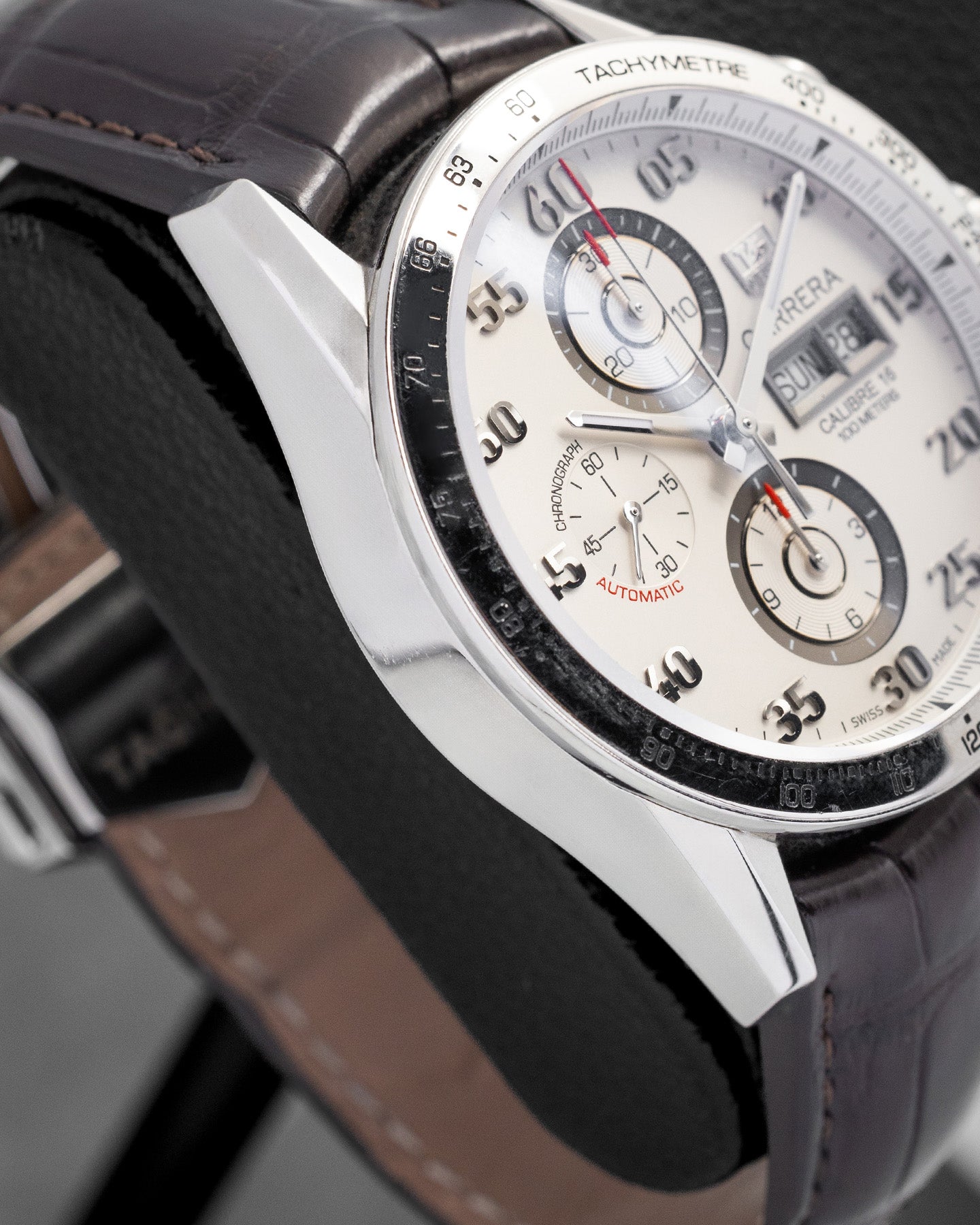 Tag Heuer Carrera CV2A11 Steel Silver Watch | Noah's Fine Watches and Jewelry Dallas