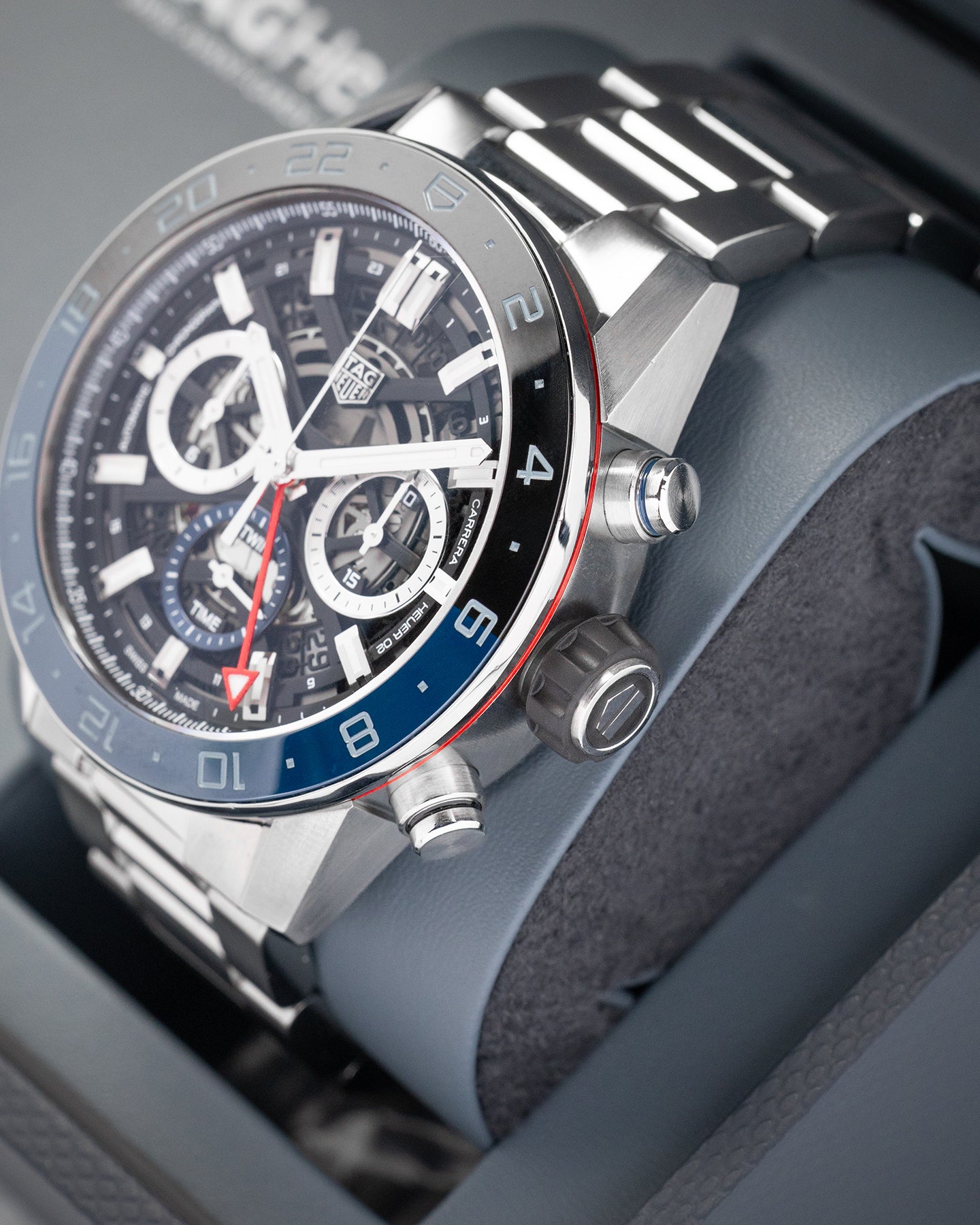 Tag Heuer Carrera GMT CBG2A1Z "Batman" Watch | Noah's Fine Watches and Jewelry Dallas