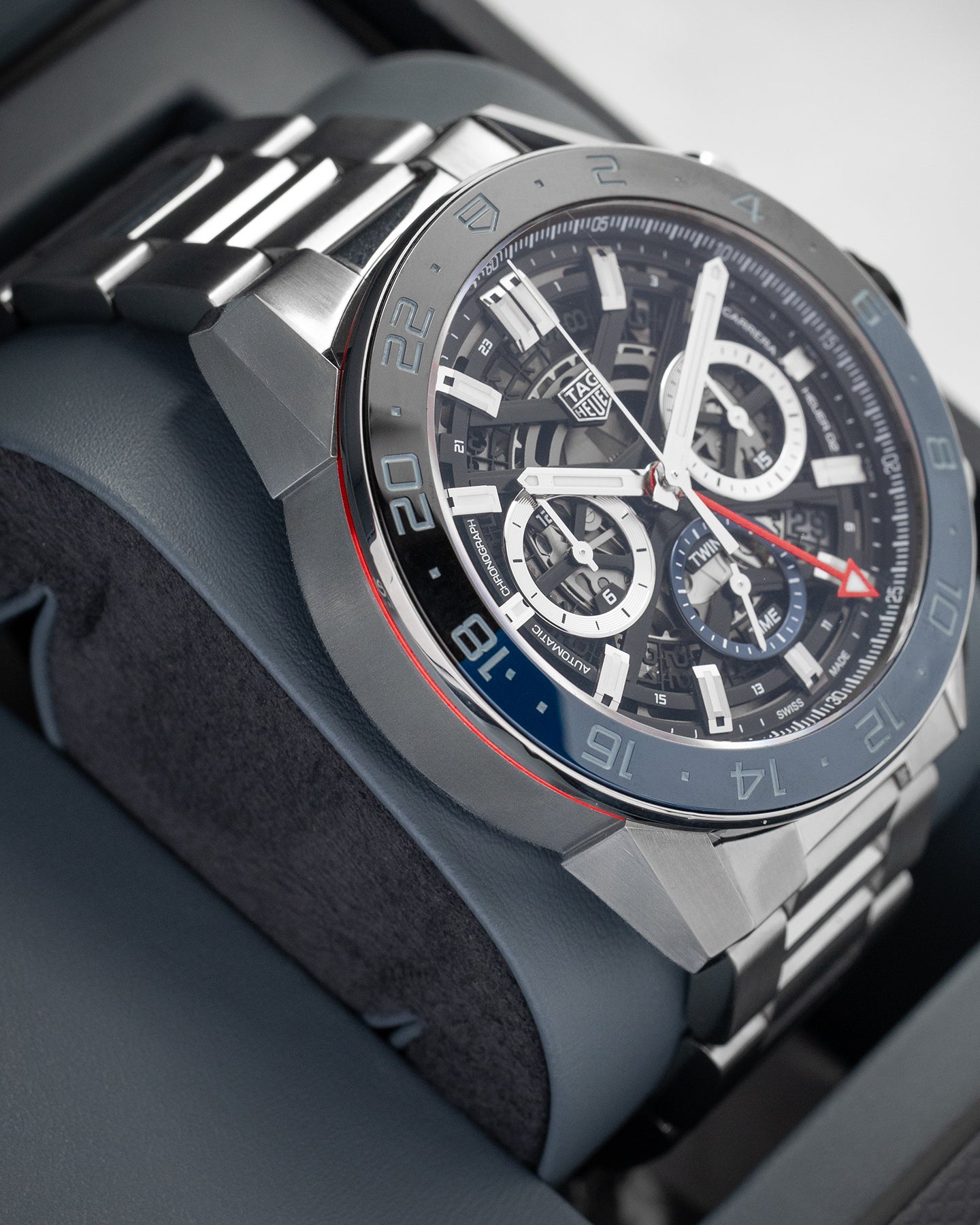 Tag Heuer Carrera GMT CBG2A1Z "Batman" Watch | Noah's Fine Watches and Jewelry Dallas