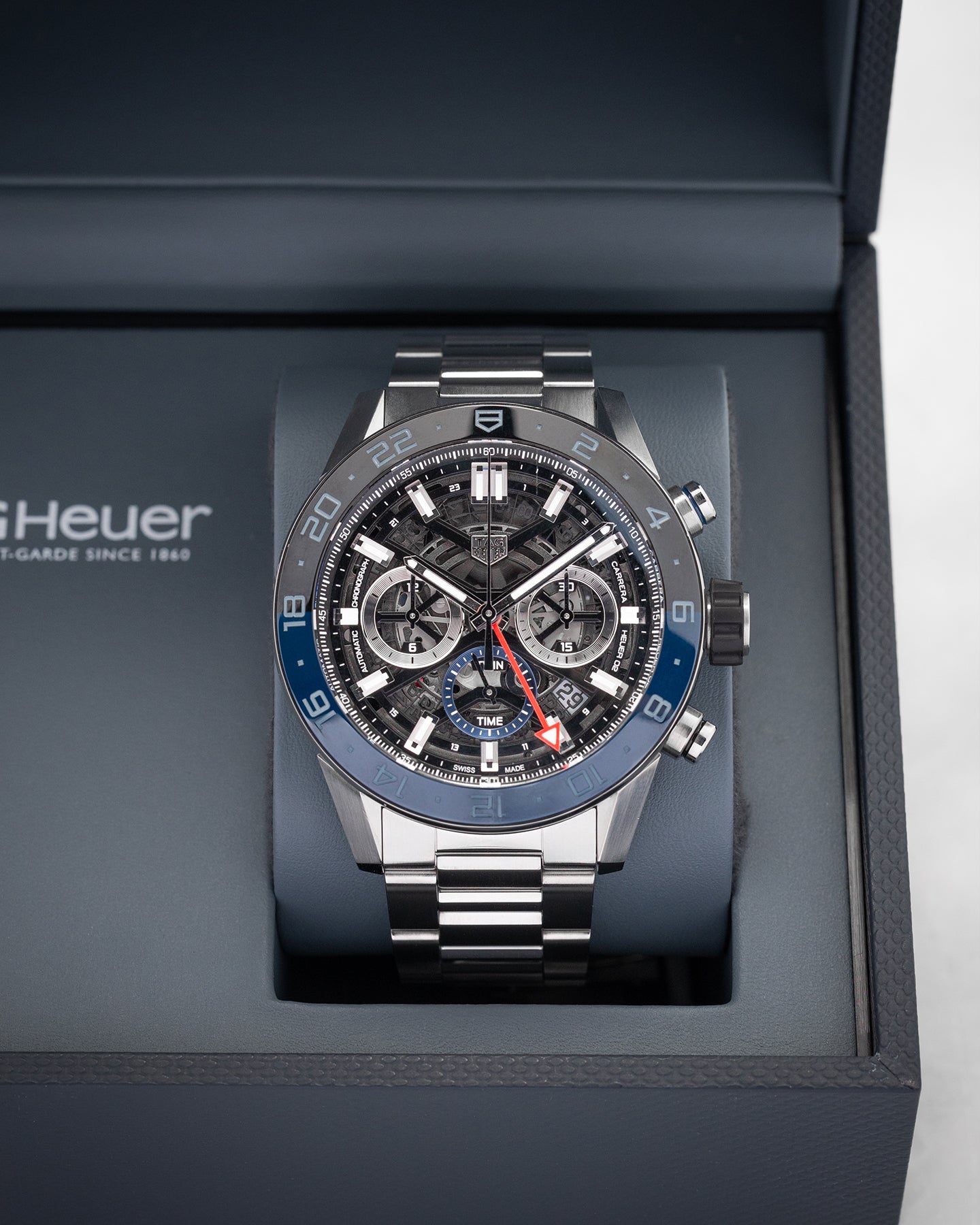 Tag Heuer Carrera GMT CBG2A1Z "Batman" Watch | Noah's Fine Watches and Jewelry Dallas
