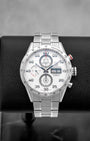 Tag Heuer Carrera Steel CV2A11 White Watch | Noah's Fine Watches and Jewelry Dallas