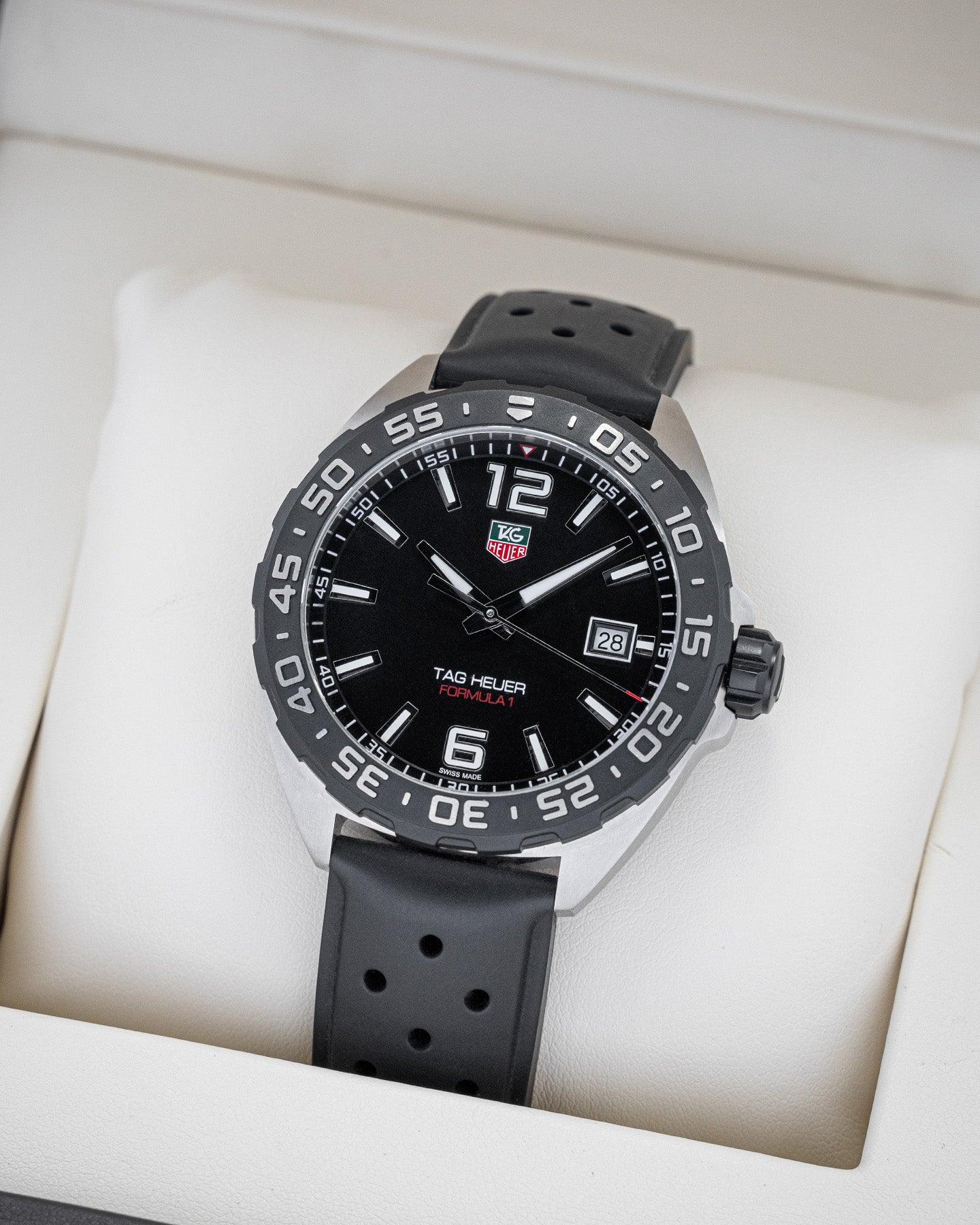 Steel Black Tag Heuer Formula 1 WAZ1110 Watch | Noah's Fine Watches and Jewelry Dallas