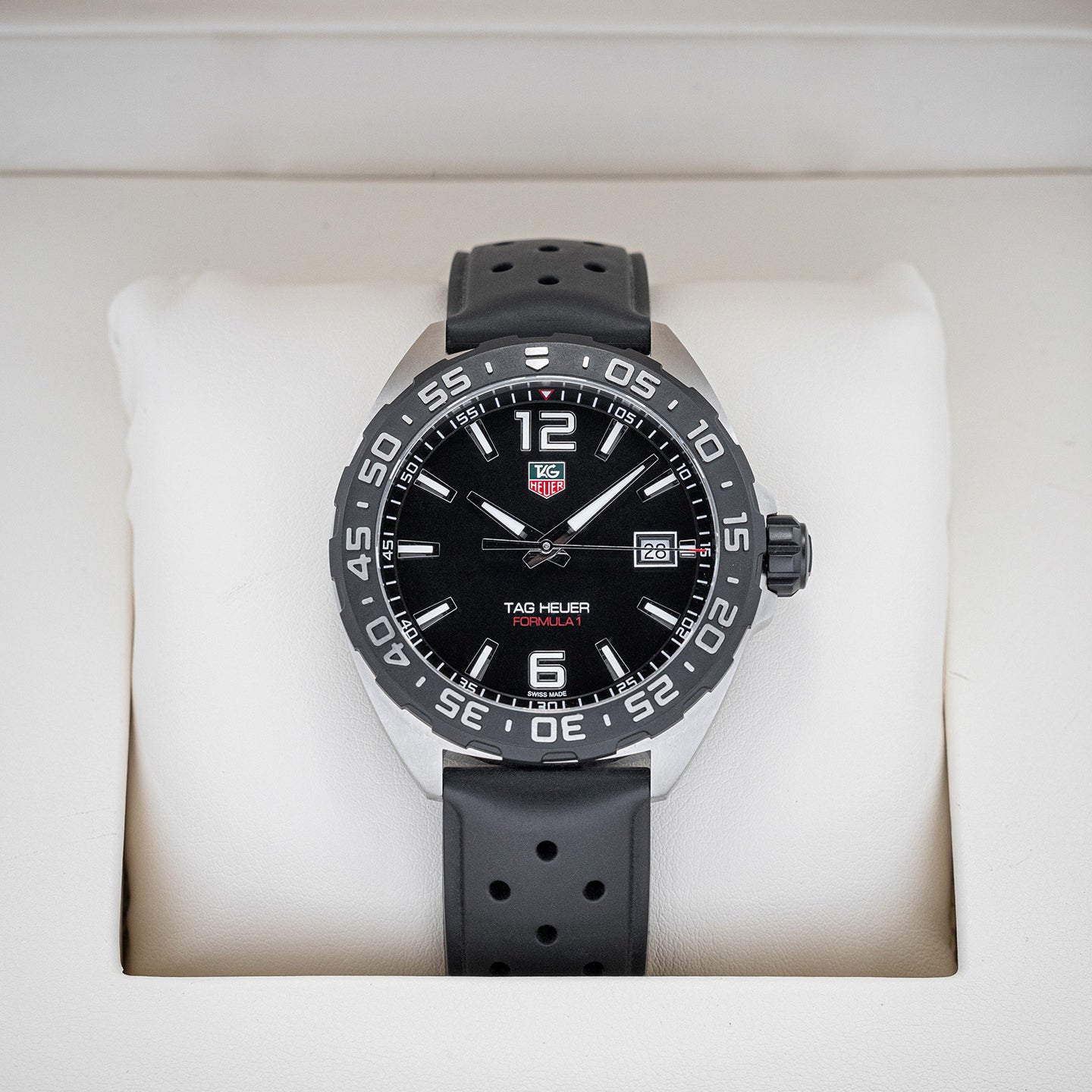 Steel Black Tag Heuer Formula 1 WAZ1110 Watch | Noah's Fine Watches and Jewelry Dallas