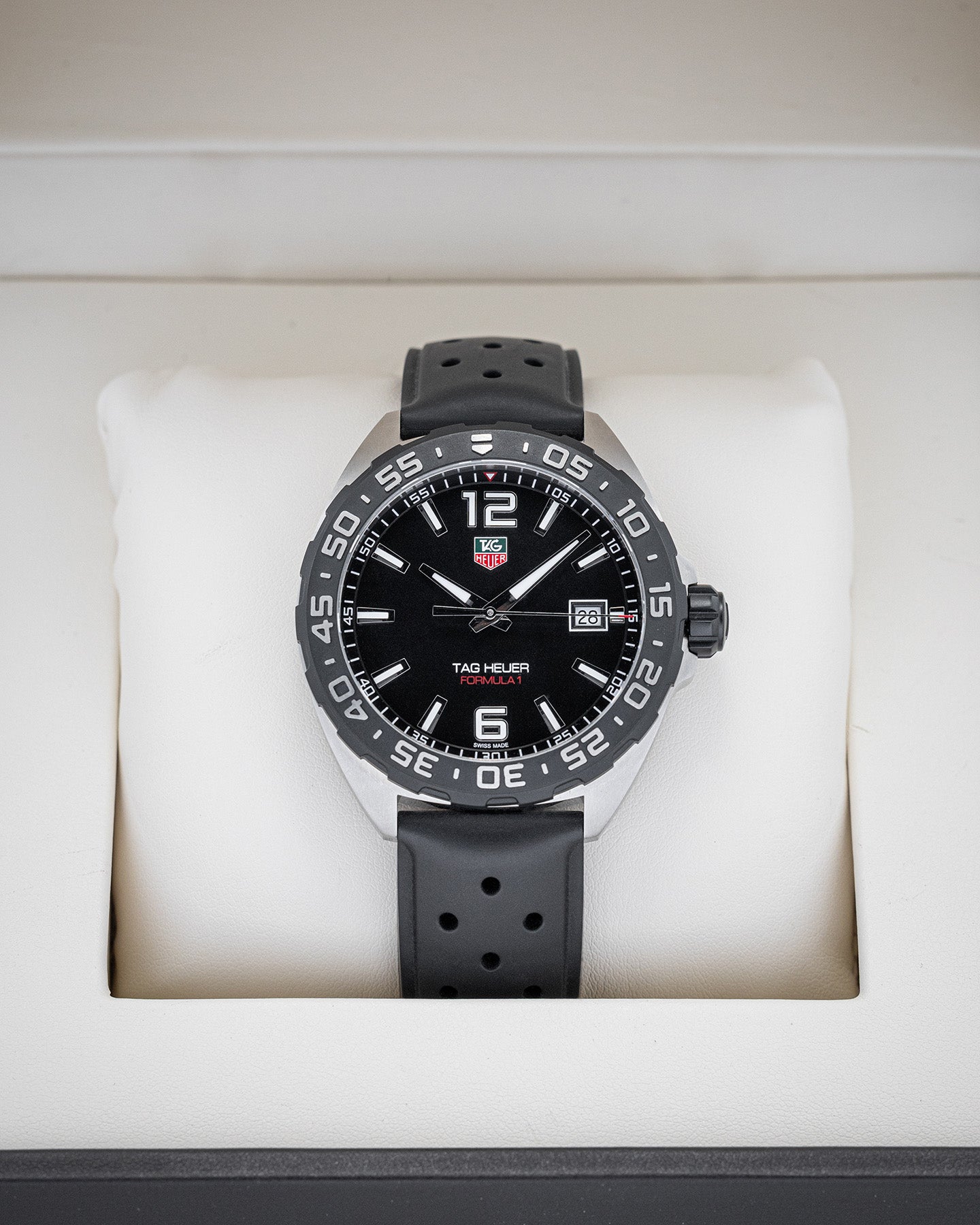 Steel Black Tag Heuer Formula 1 WAZ1110 Watch | Noah's Fine Watches and Jewelry Dallas