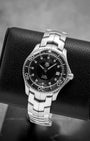 Tag Heuer Link Quartz WJ1113 Black Diamond Watch | Noah's Fine Watches and Jewelry