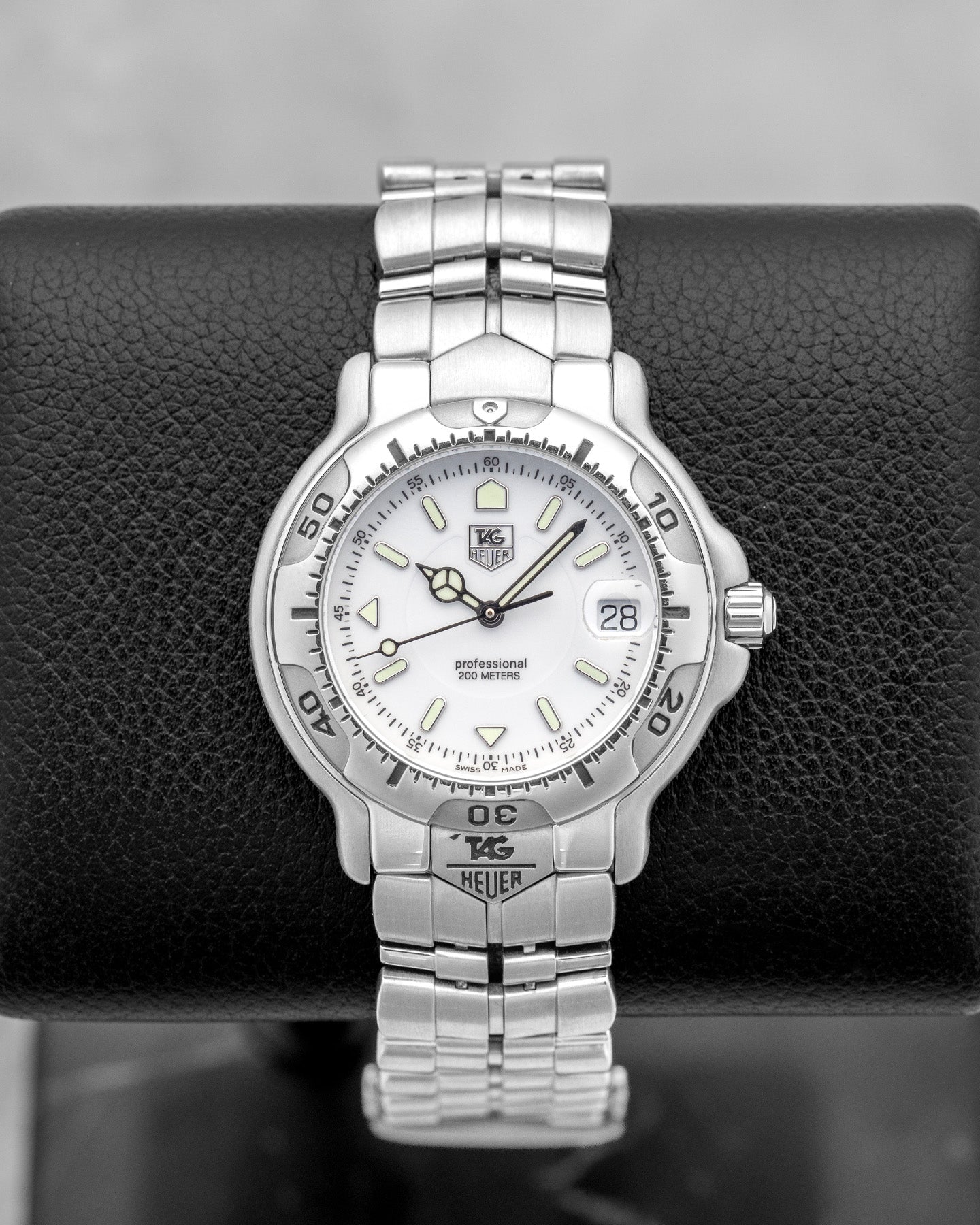 Tag Heuer Professional 6000 WH1111-K1 White Watch | Noah's Fine Watches and Jewelry Dallas