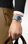 PRX Powermatic Gradient Blue Tissot Watch T1374071105101 | Noah's Fine Watches and Jewelry Dallas