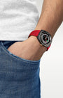 Sideral S Powermatic T1454079705702 Red Tissot Watch | Noah's Fine Watches Dallas